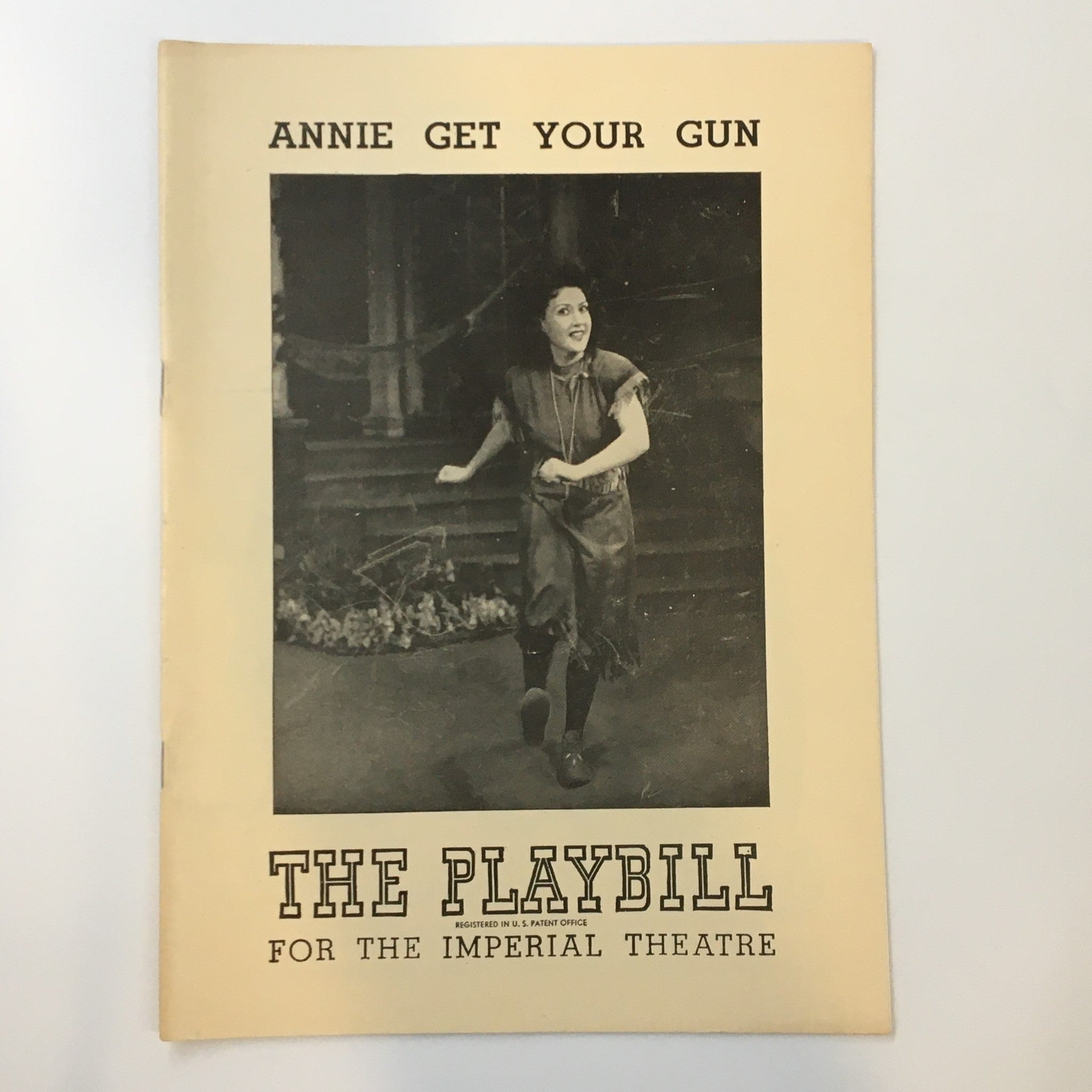 1948 Playbill The Imperial Theatre Ethel Merman in Annie Get Your Gin