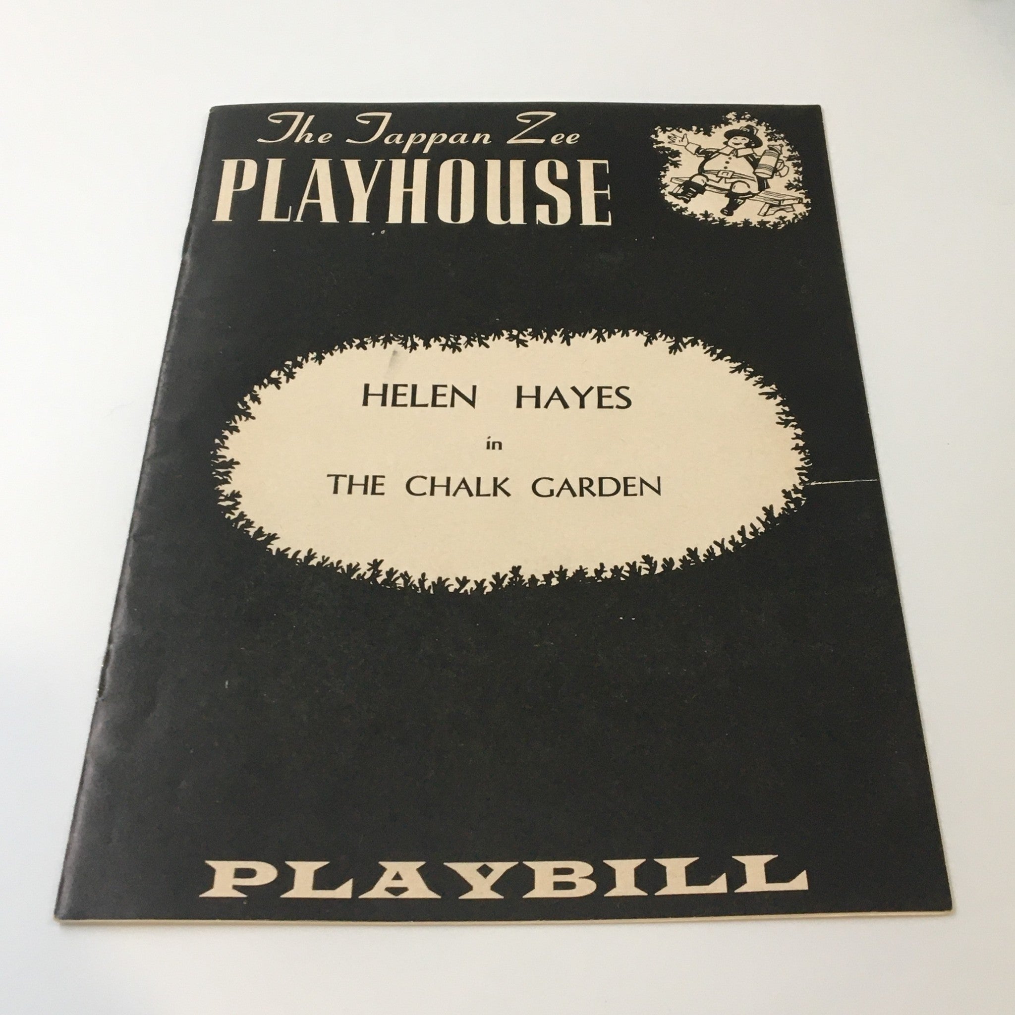 1956 Playbill The Tappan Zee Playhouse Helen Hayes in The Chalk Garden