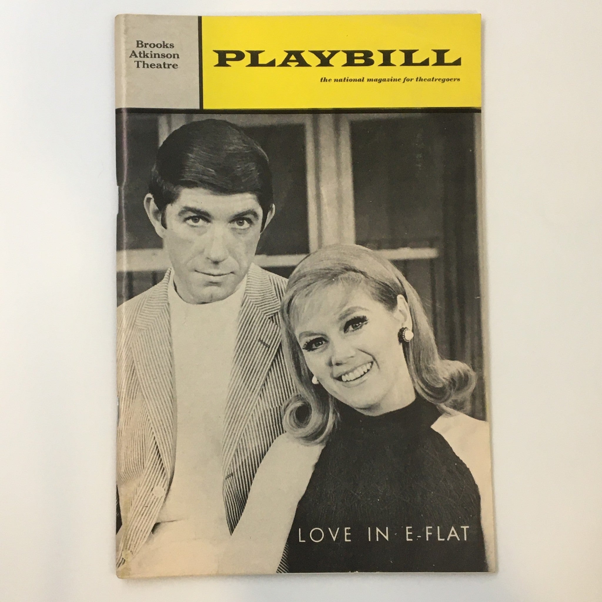 1967 Playbill Brooks Atkinson Theatre Love in E-Flat by Norman Krasna