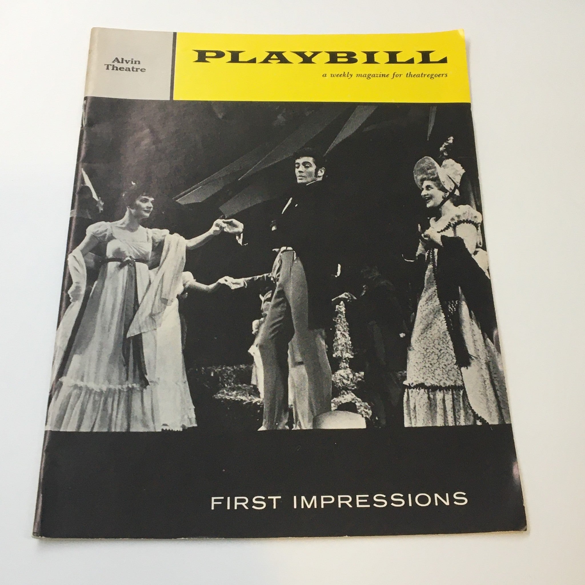 1959 Playbill Alvin Theatre Polly Bergen in First Impressions by Abe Burrows