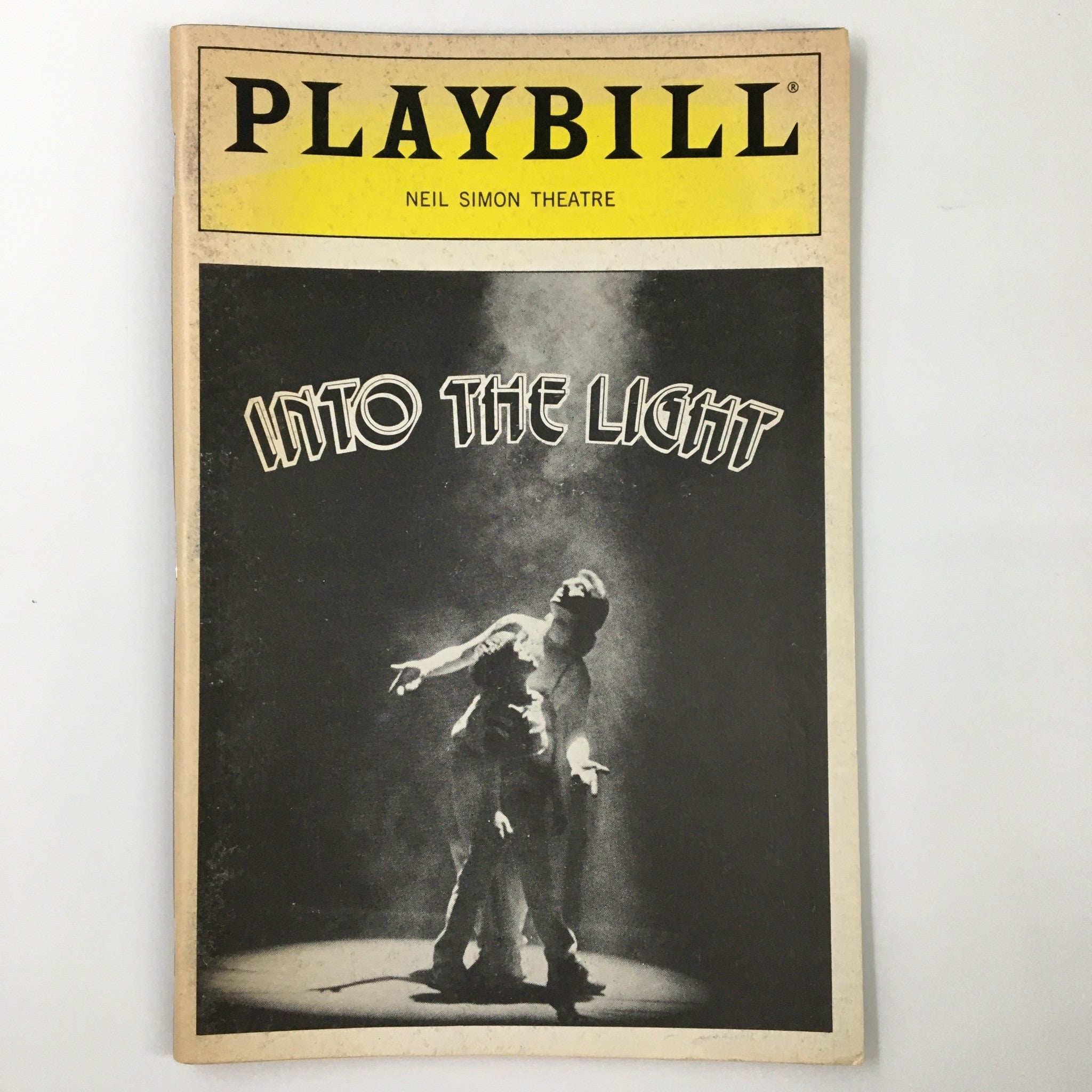 1986 Playbill Neil Simon Theatre Dean Jones in Into The Light by Michael Maurer