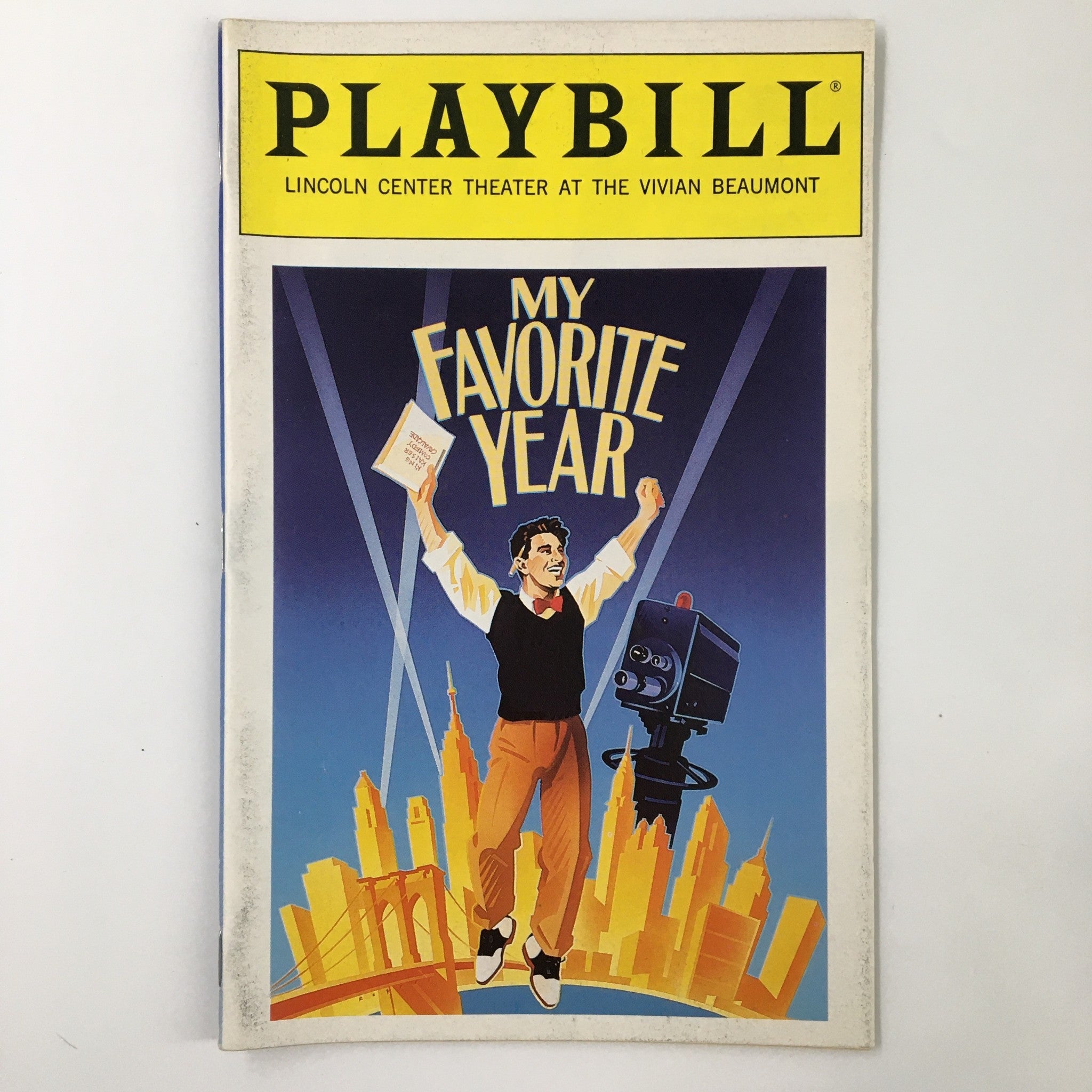 1993 Playbill Lincoln Center Theatre My Favorite Year by Ron Lagomarsino