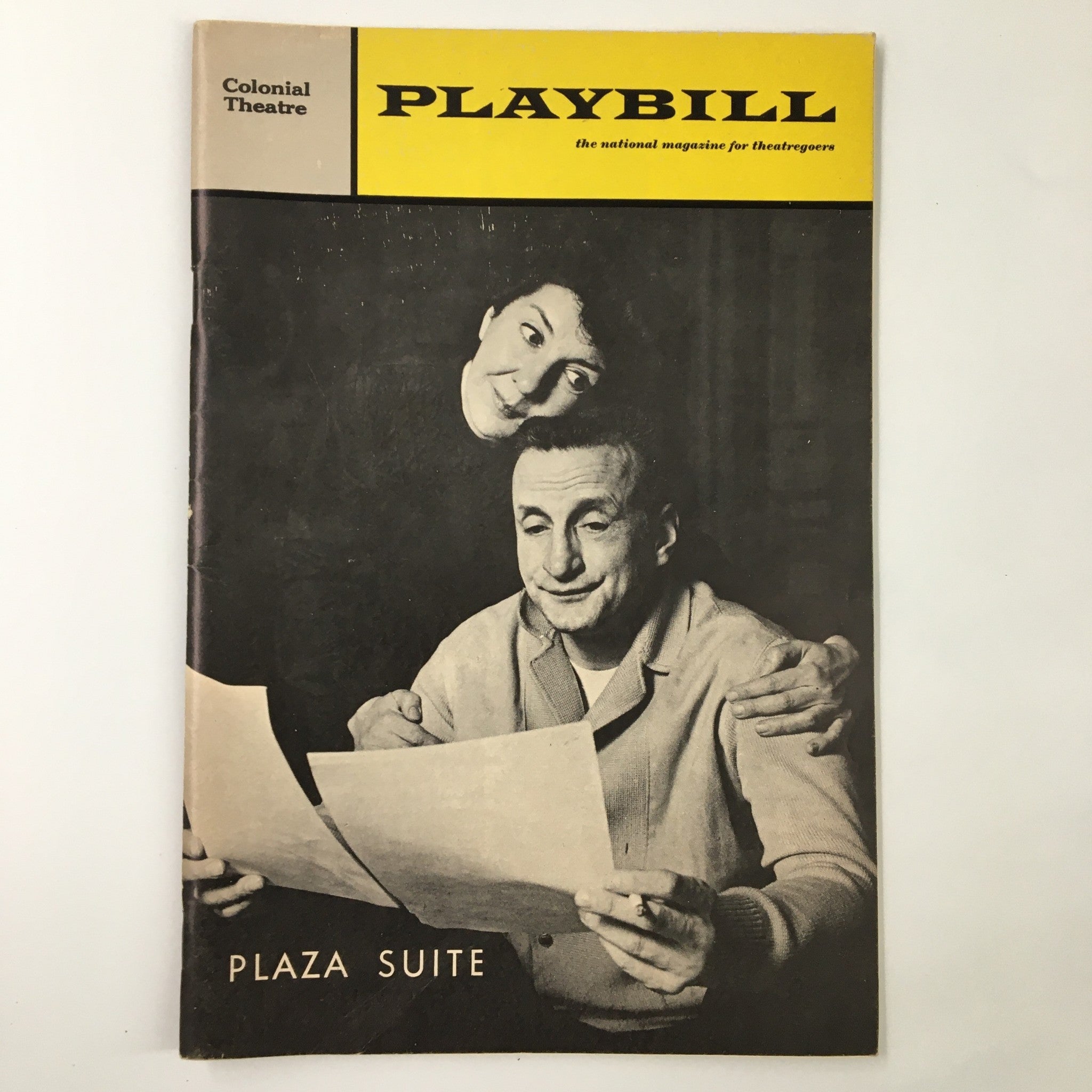 1968 Playbill The Colonial Theatre George C. Scott in Neil Simmon's Plaza Suite