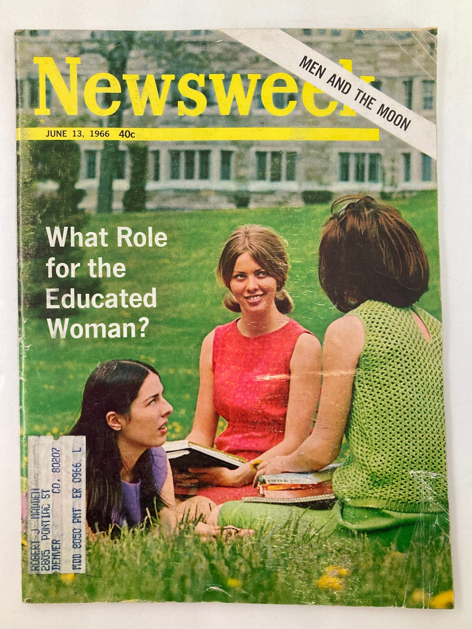 VTG Newsweek Magazine June 13 1966 What Role for the Educated Woman?