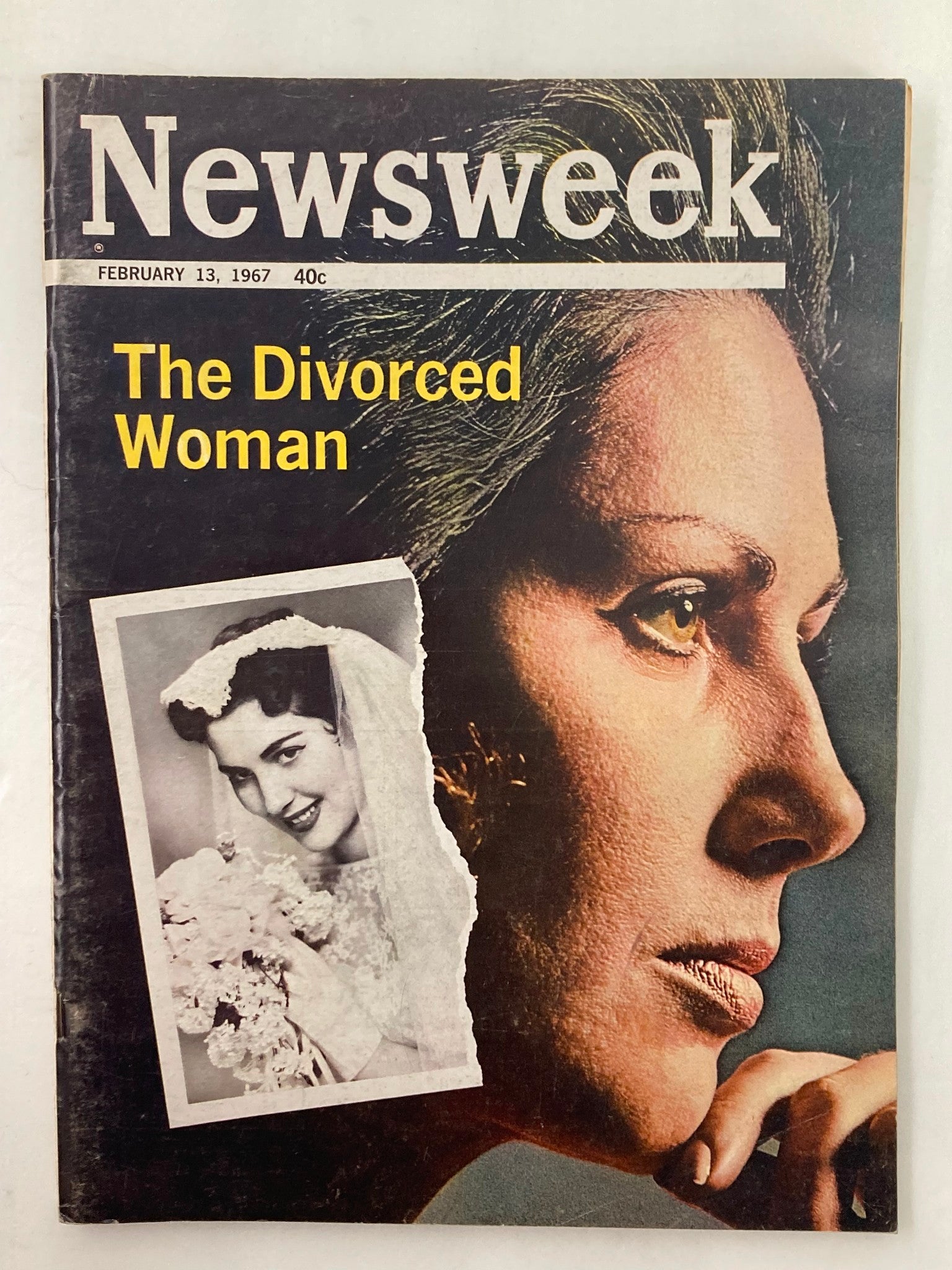 VTG Newsweek Magazine February 13 1967 The Divorced Woman No Label