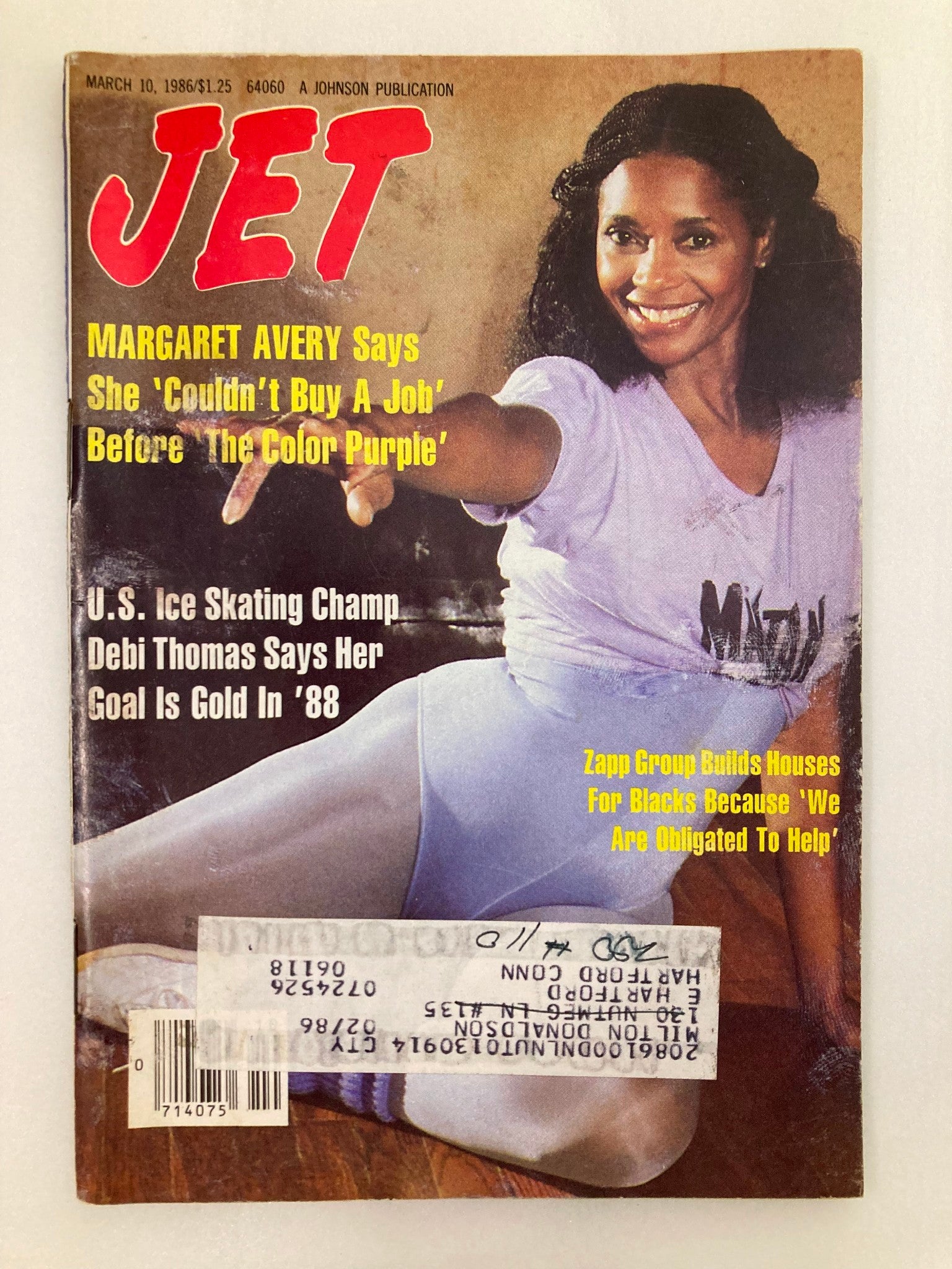 VTG Jet Magazine March 10 1986 U.S. Ice Skating Champ Debi Thomas