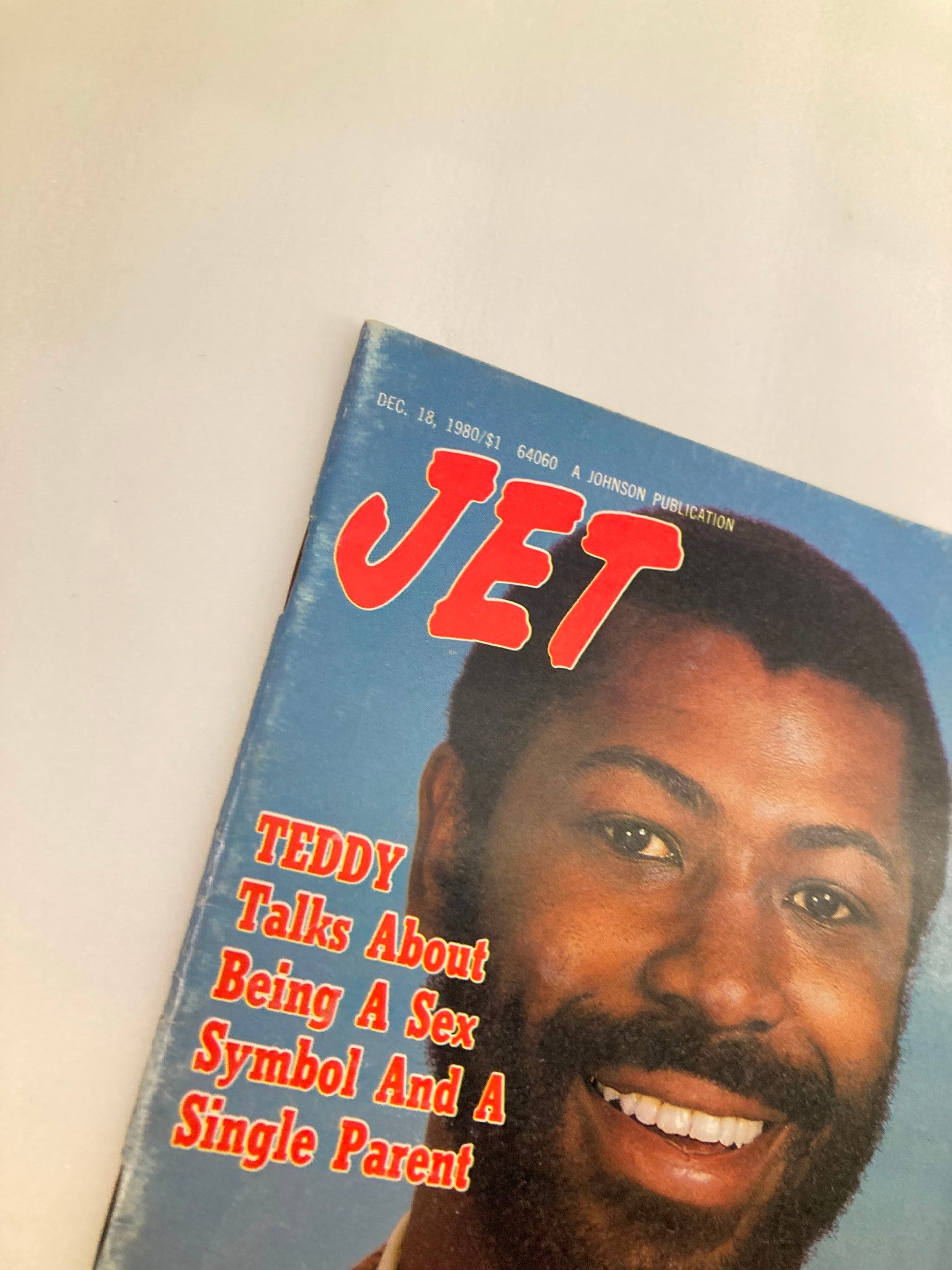 VTG Jet Magazine December 18 1980 Teddy Talks About Being a Sex Symbol