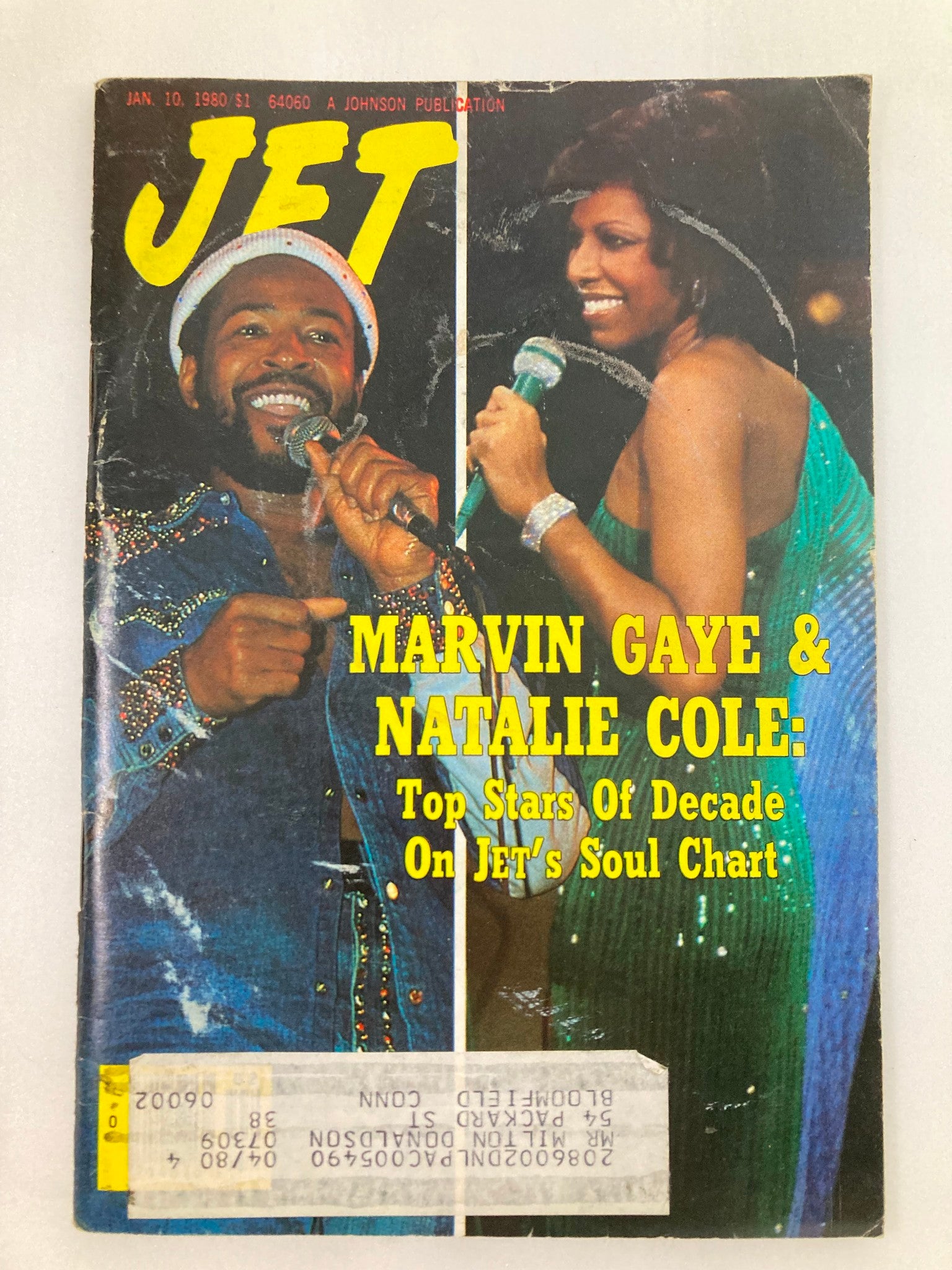 VTG Jet Magazine January 10 1980 Marvin Gaye & Natalie Cole Top Stars of Decade