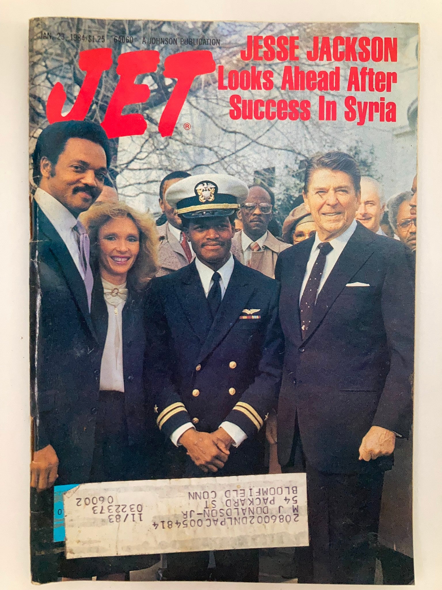 VTG Jet Magazine January 23 1984 Jesse Jackson and Ronald Reagan