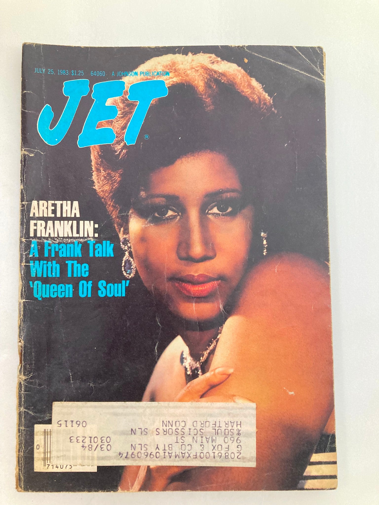 VTG Jet Magazine July 25 1983 Aretha Franklin A Frank Talk w the Queen of Soul