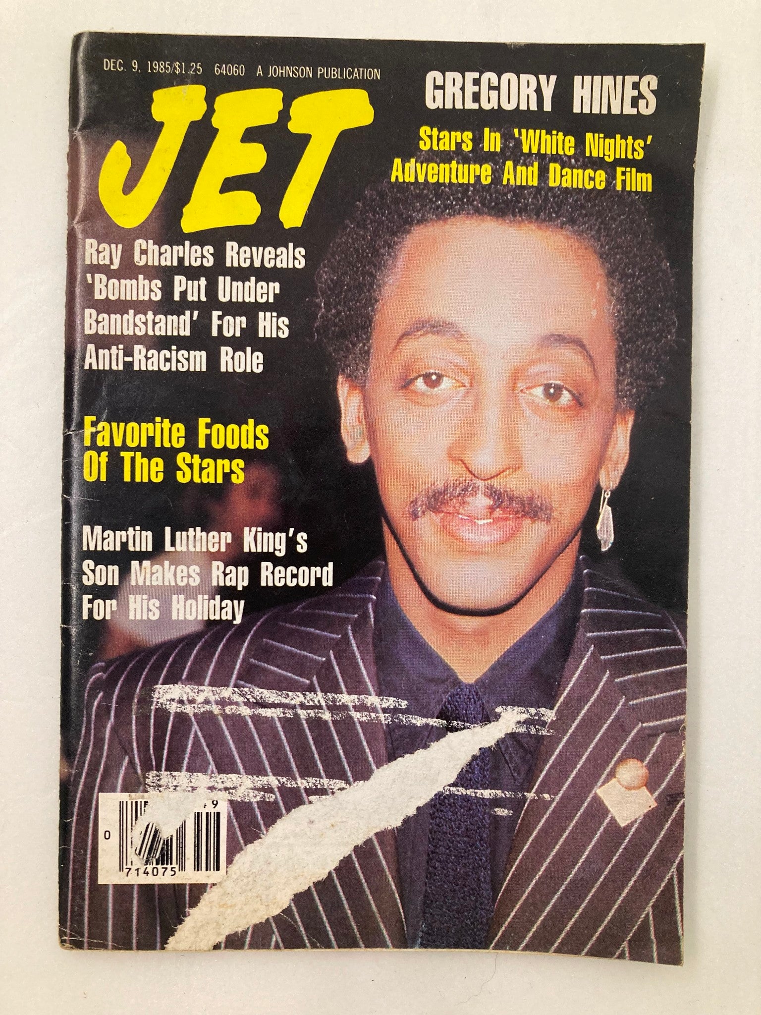 VTG Jet Magazine December 9 1985 Vol 69 #13 Gregory Hines and Ray Charles