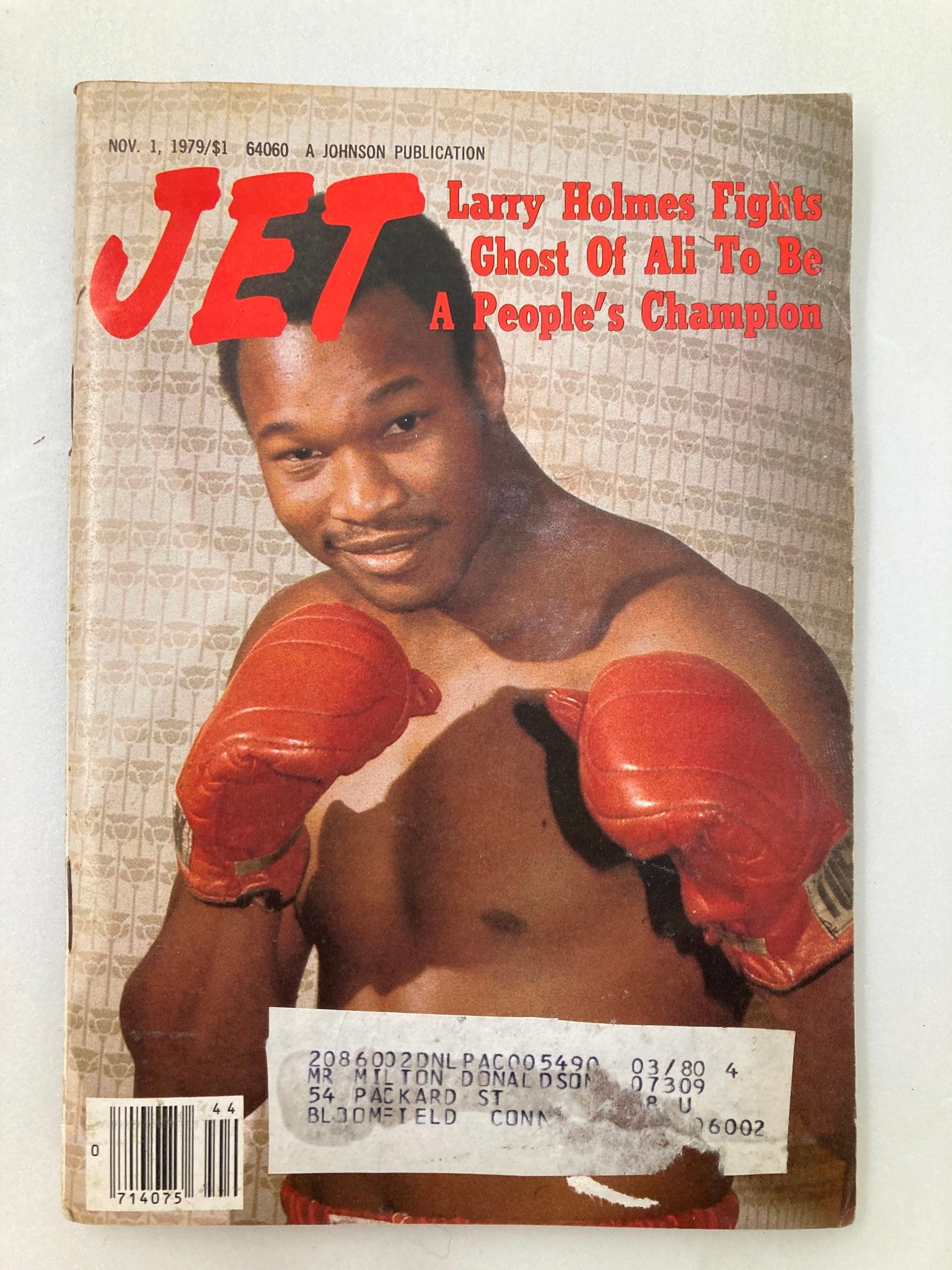 VTG Jet Magazine November 1 1979 Vol 57 #7 Larry Holmes A People's Champion