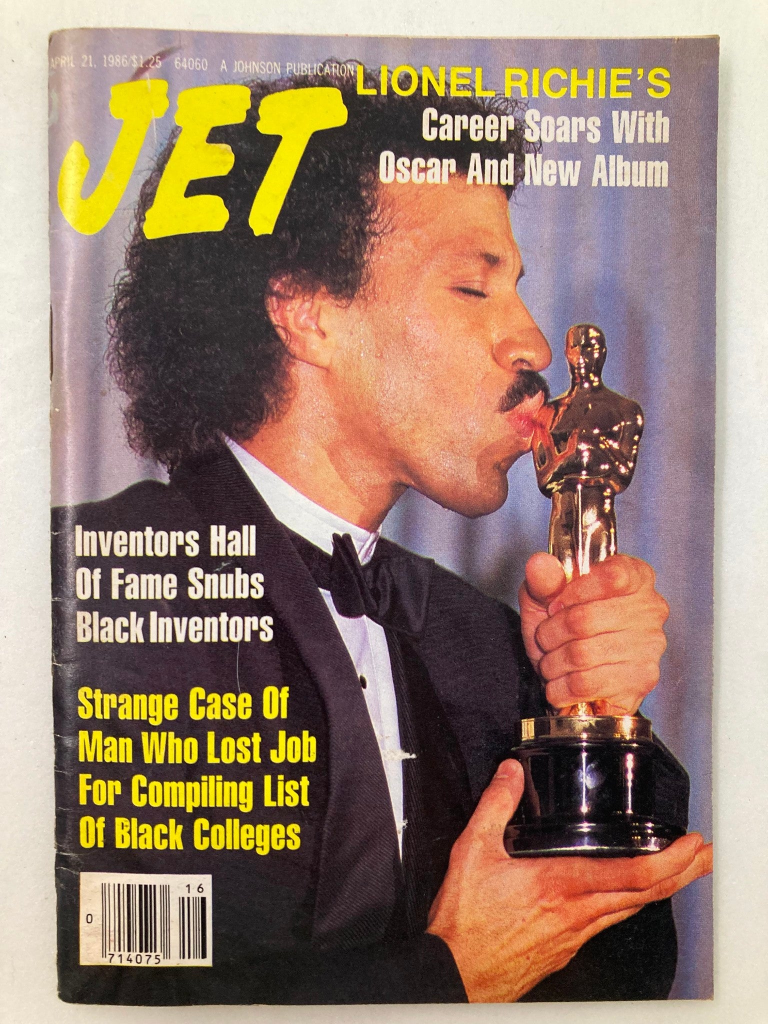 VTG Jet Magazine April 21 1986 Vol 70 #5 Lionel Richie's Career Soar No Label