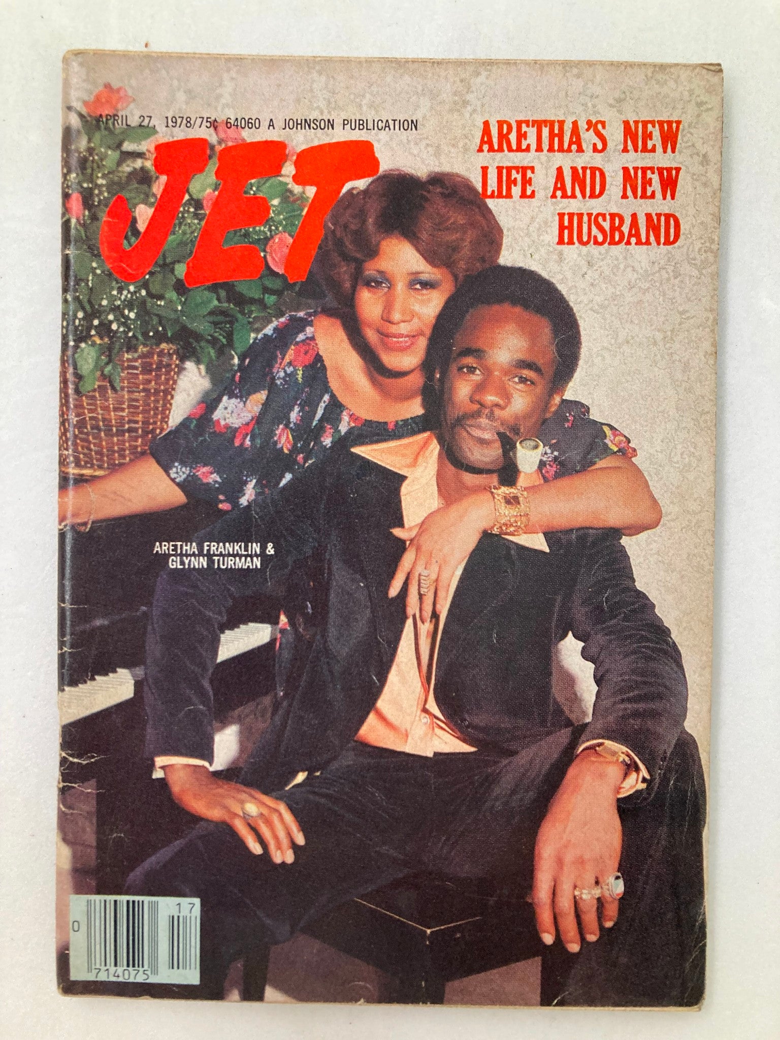 VTG Jet Magazine April 27 1978 Vol 54 #6 Aretha Franklin, Glynn Turman No Label