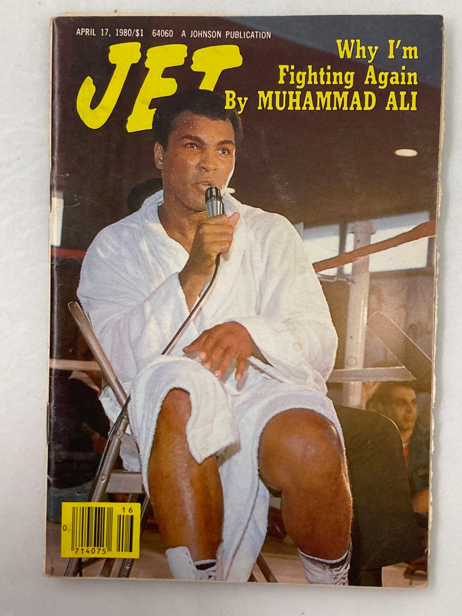 VTG Jet Magazine April 17 1980 Vol 58 #5 Muhammad Ali Fighting Again No Label