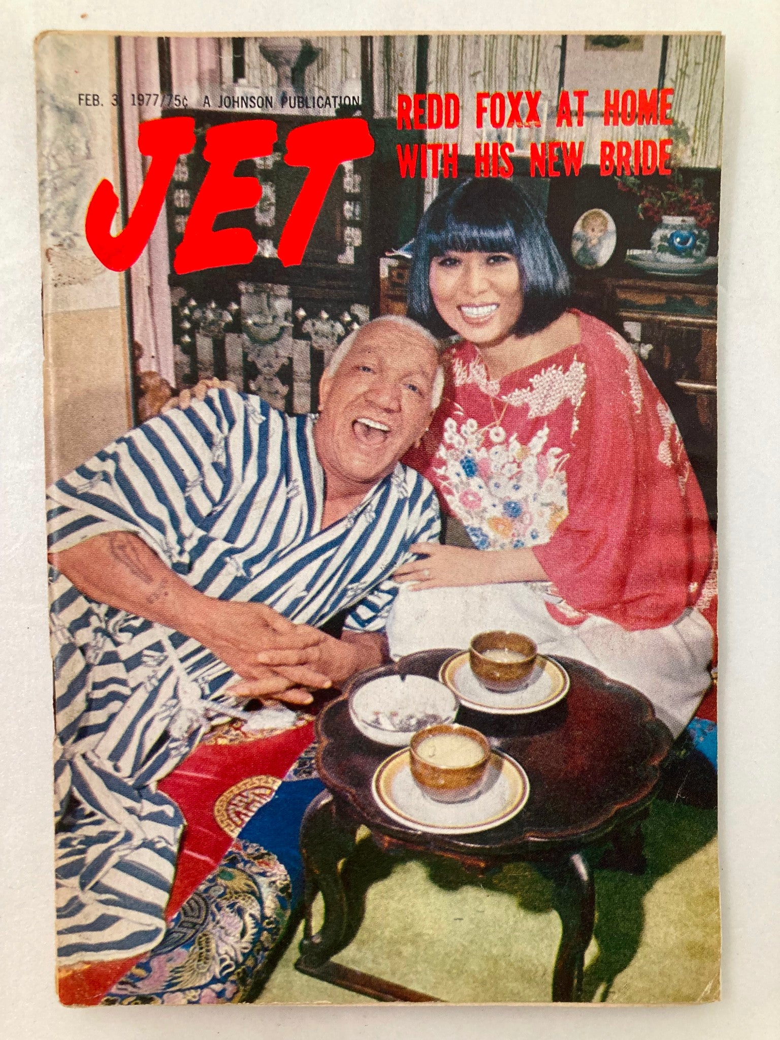 VTG Jet Magazine February 3 1977 Redd Foxx and his New Bride No Label