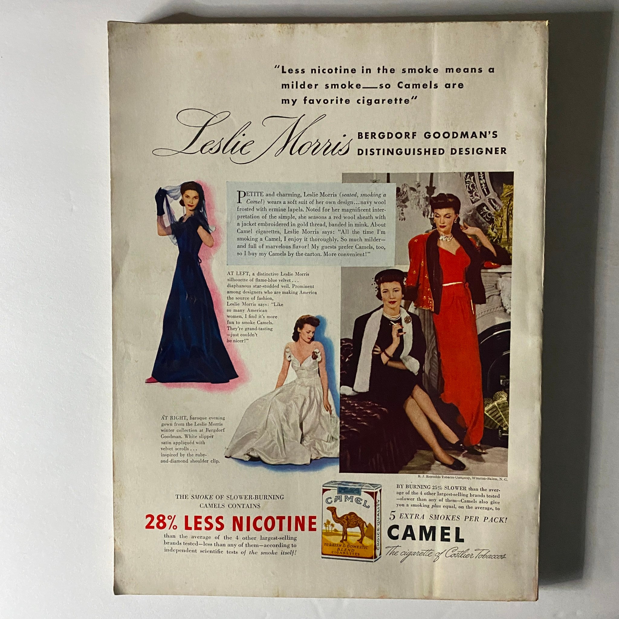 Harper's Bazaar Magazine December 1941 The Pretty Girls of Philadelphia No Label