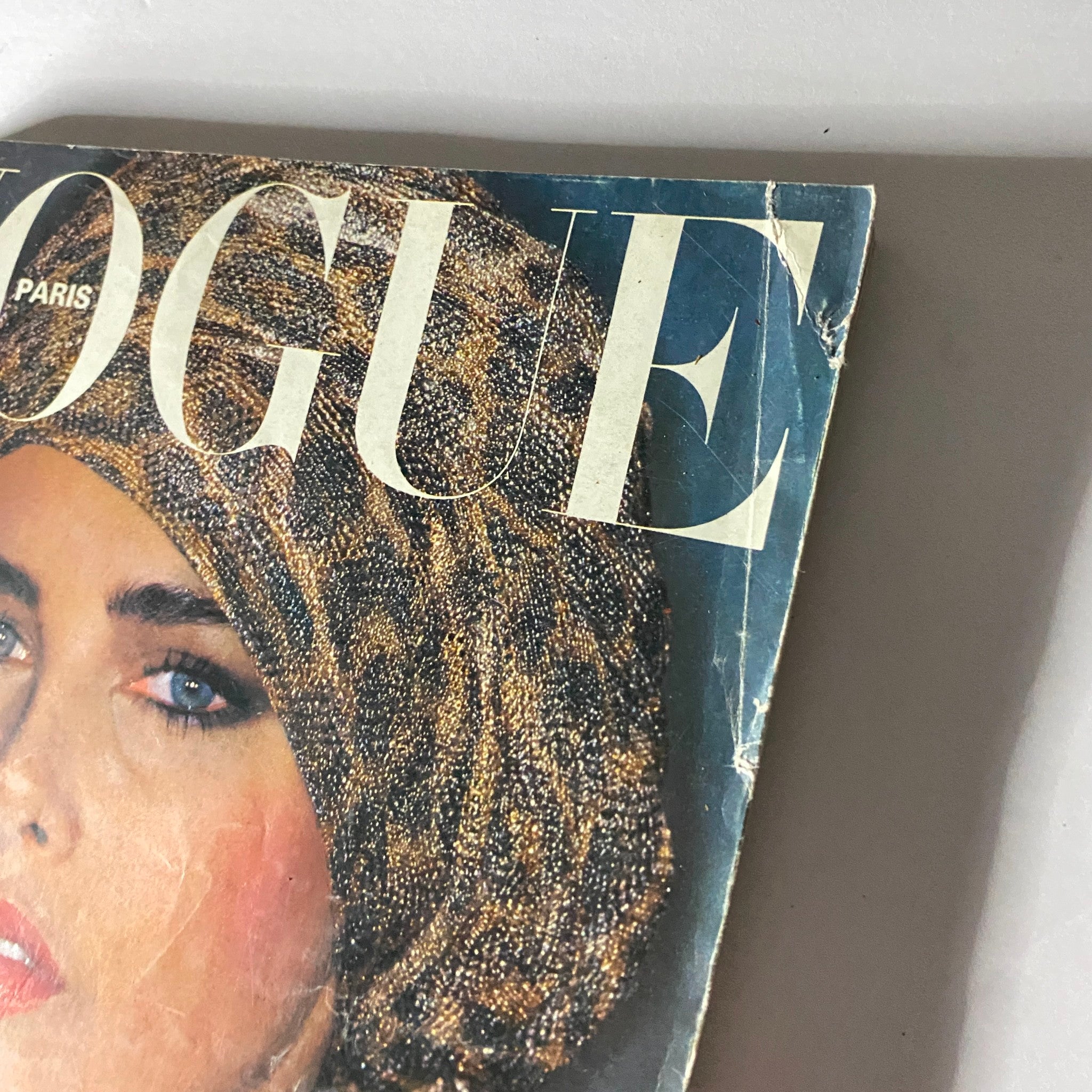 Vogue Paris Magazine September 1976 Model Dayle Haddon Cover No Label