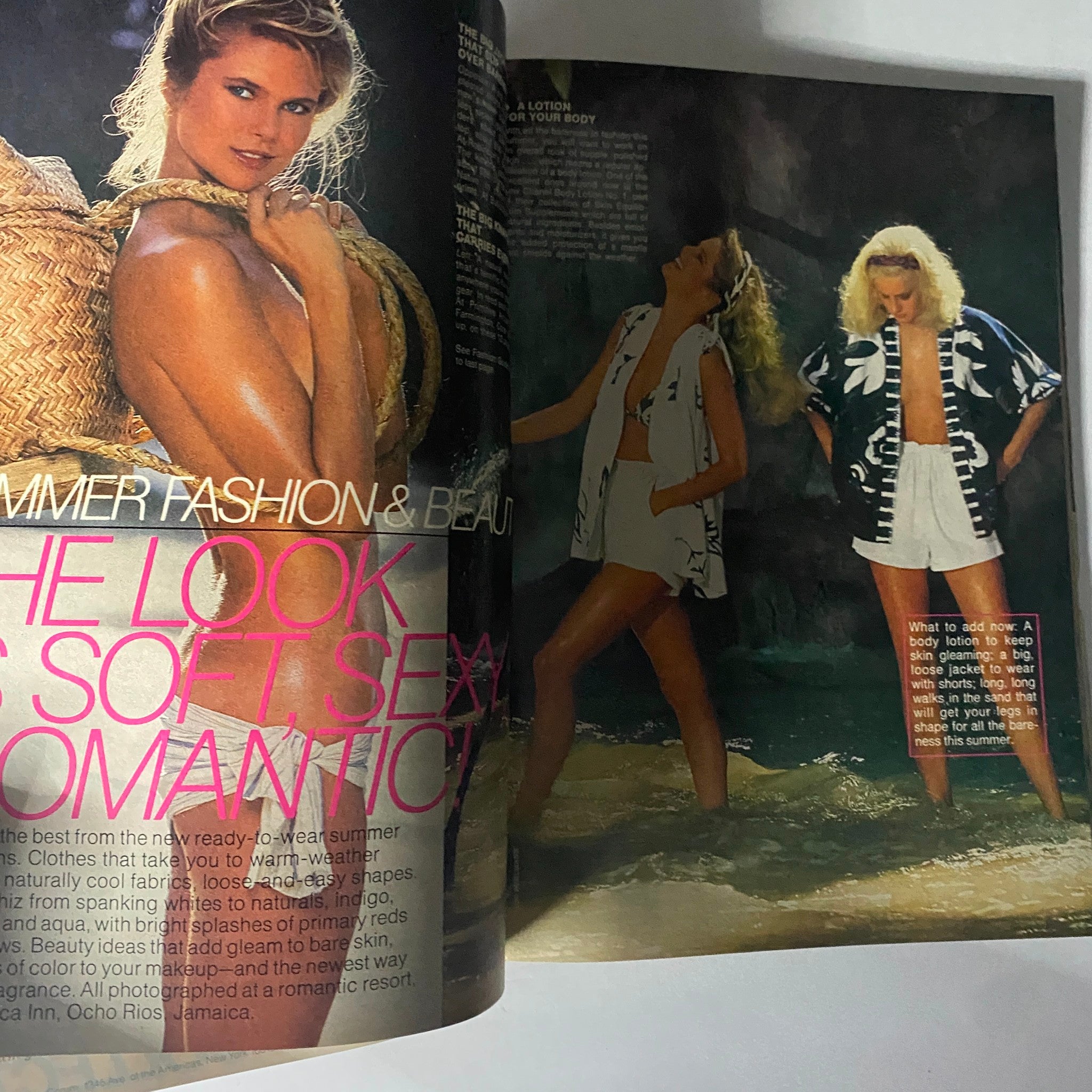 Harper's Bazaar Magazine May 1978 Cheryl Tiegs Cover illustrating summer fashion and beauty trends with models in stylish outfits by the ocean.