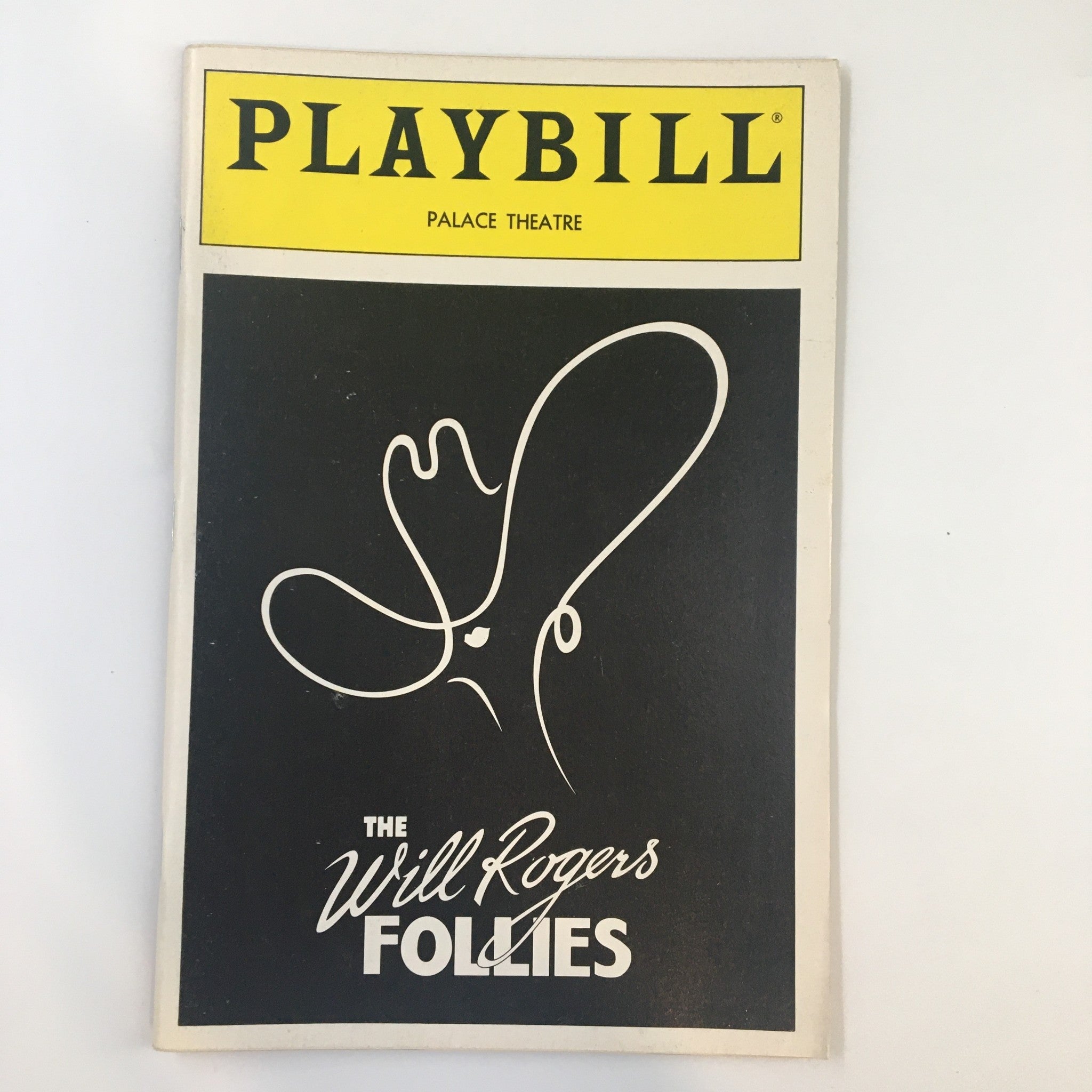 1991 Playbill The Palace Theatre Keith Carradine in The Will Rogers Follies