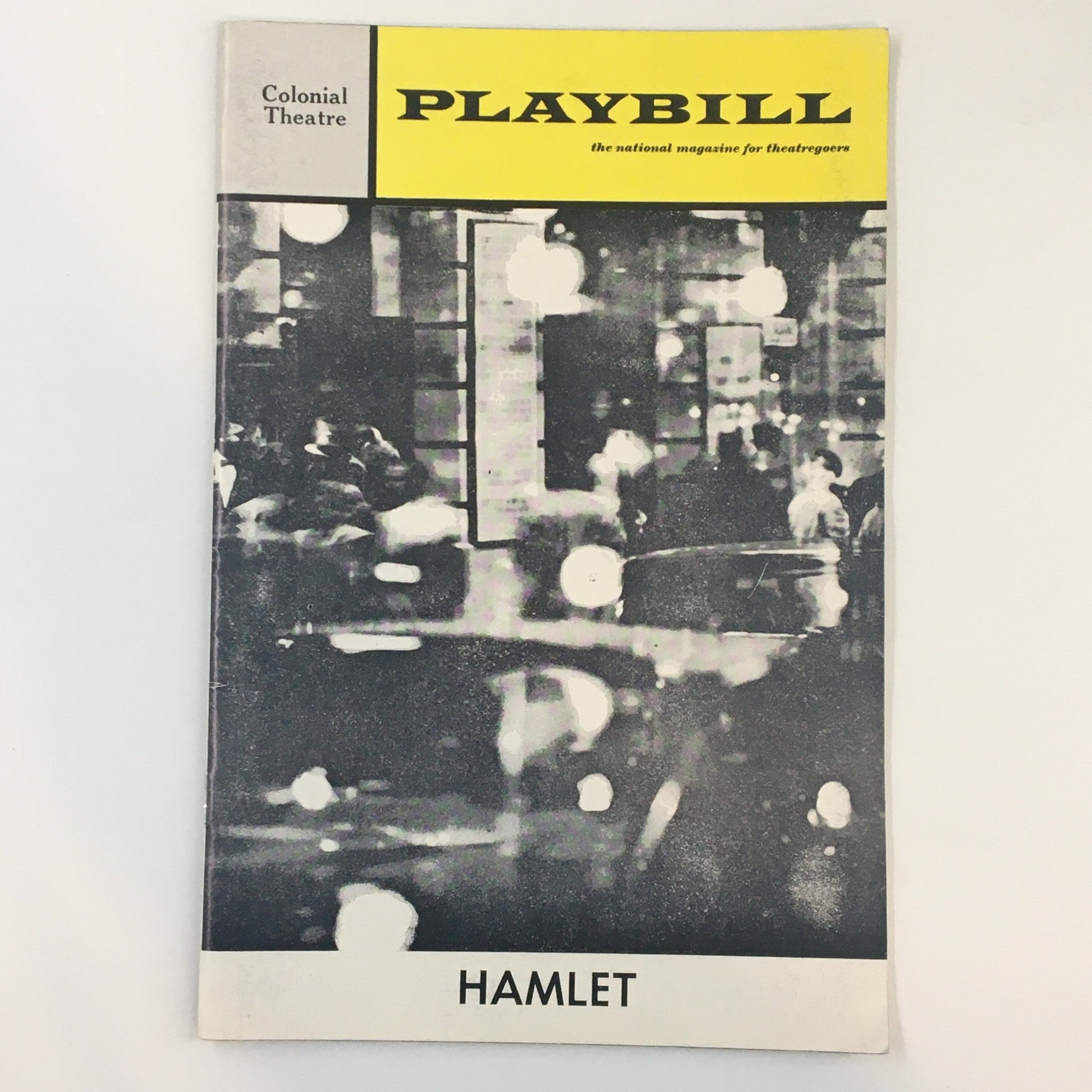 1969 Playbill The Colonial Theatre Hamlet by William Shakespeare