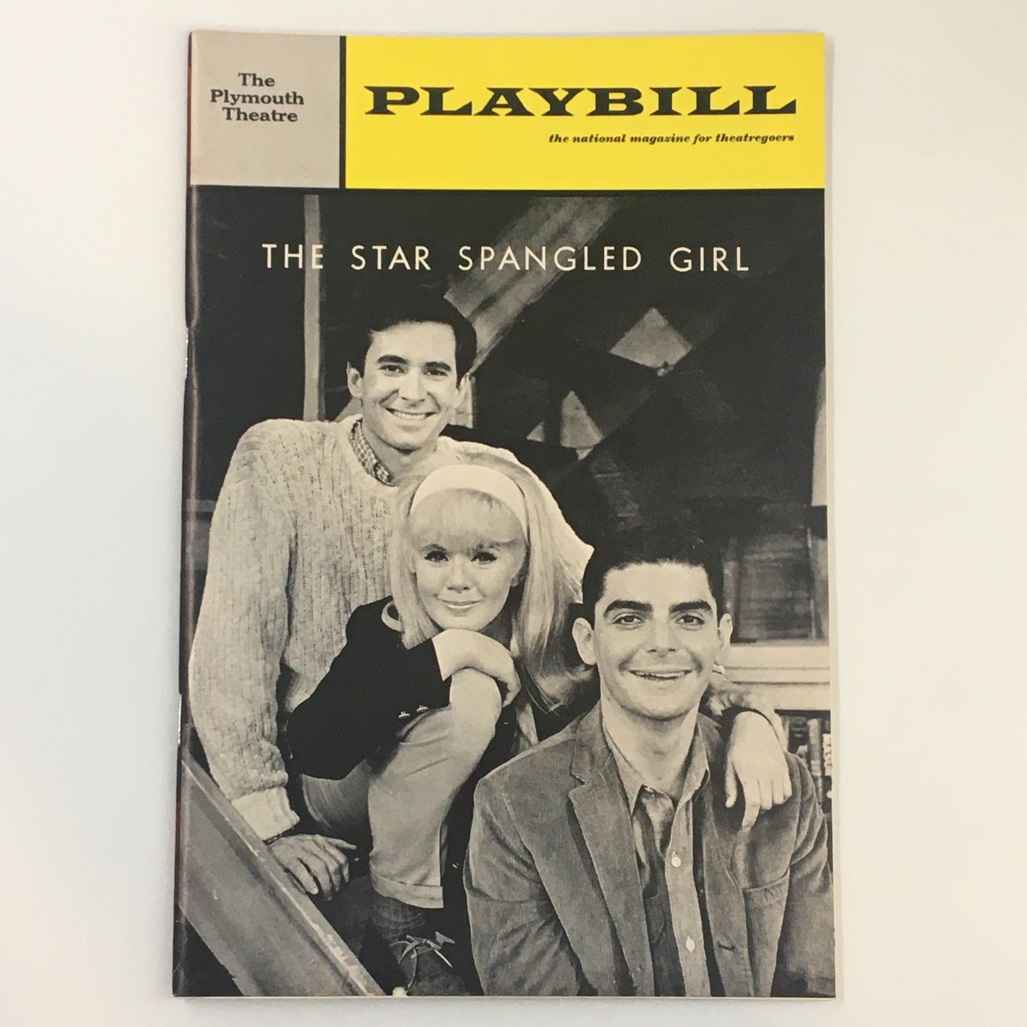 1966 Playbill The Plymouth Theatre Anthony Perkins in The Star-Spangled Girl