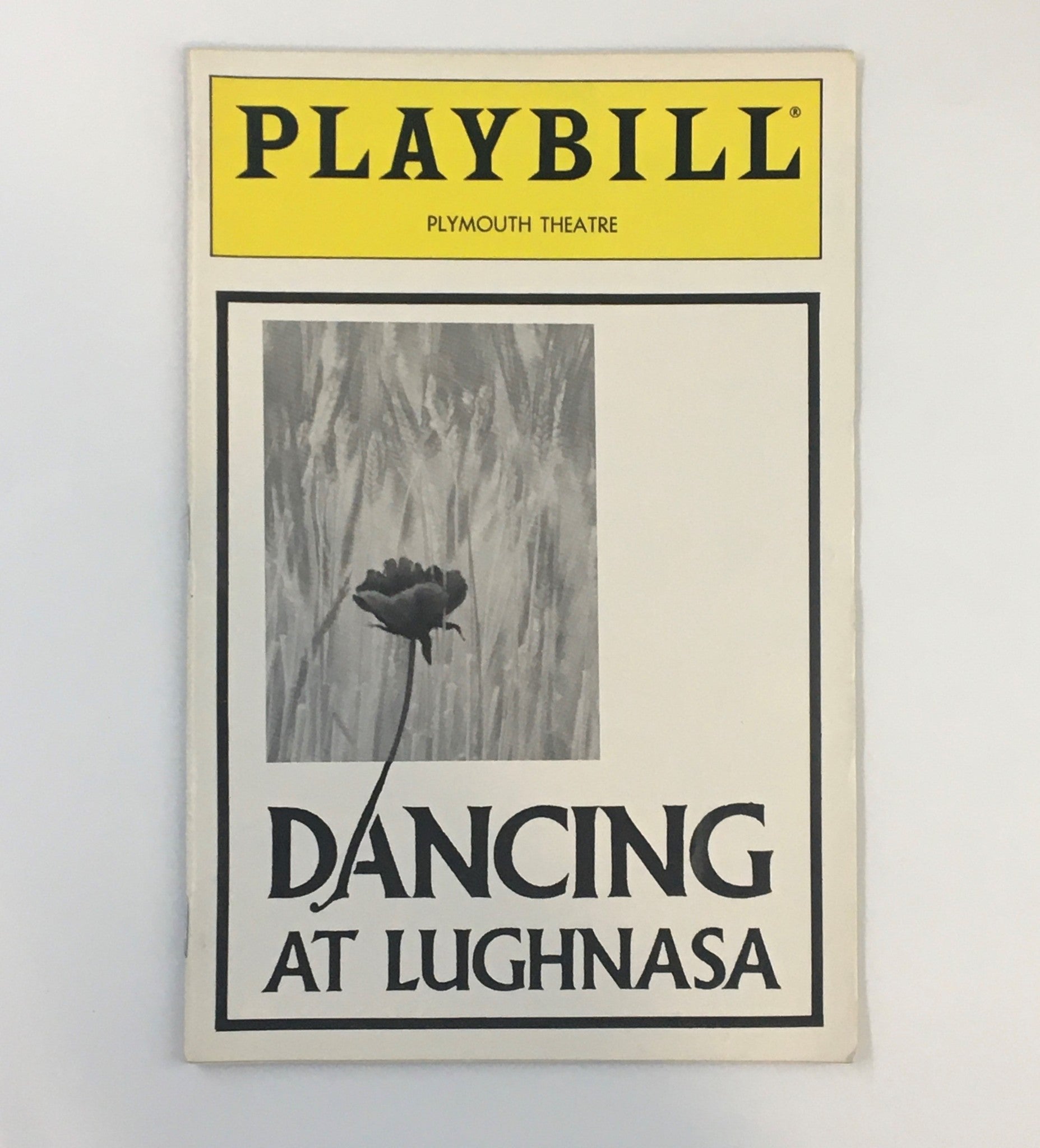 1992 Playbill Plymouth Theatre Brian Friel's Dancing at Lughnasa by P. Mason