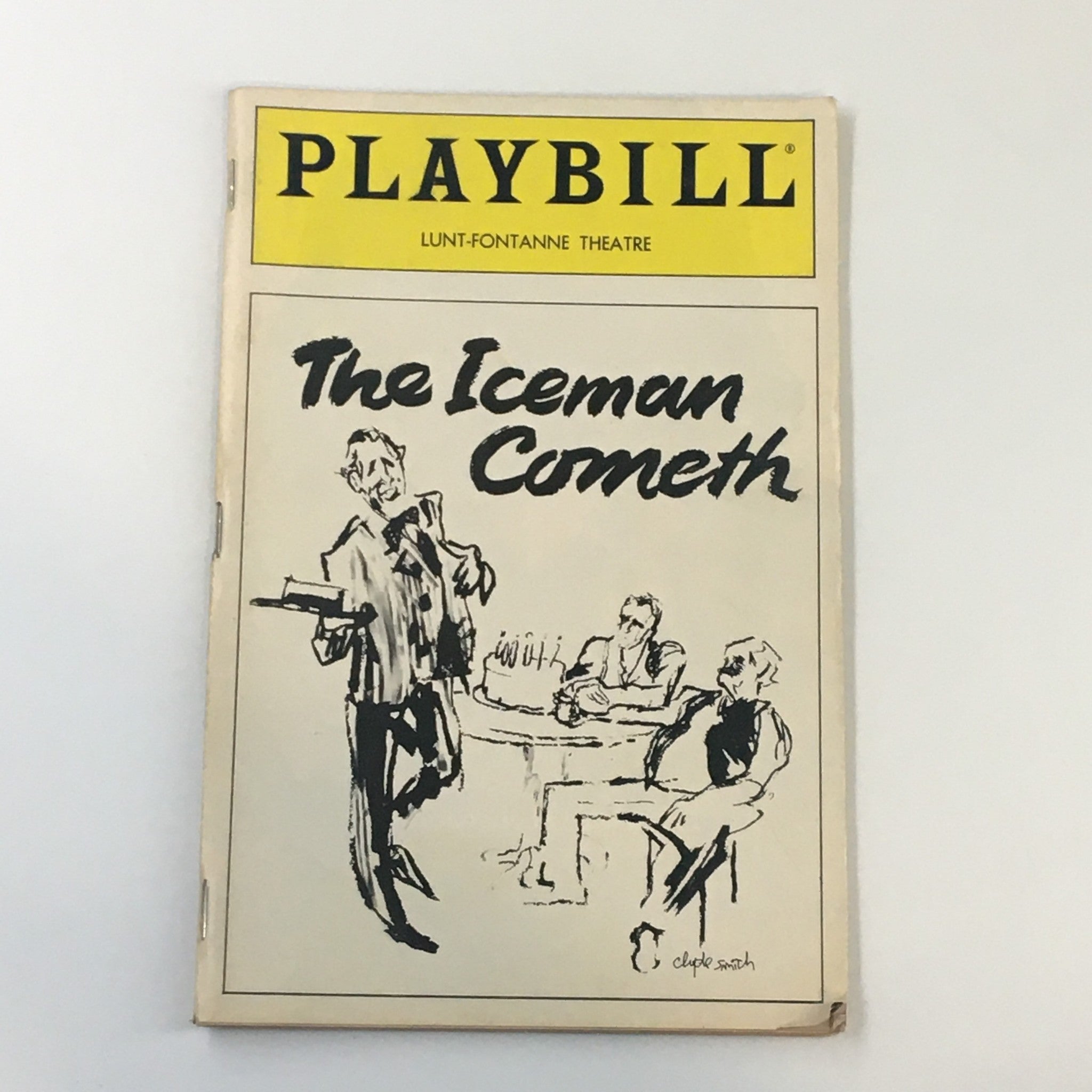 1985 Playbill Lunt-Fontanne Theatre The Iceman Cometh by Eugene O'Neill