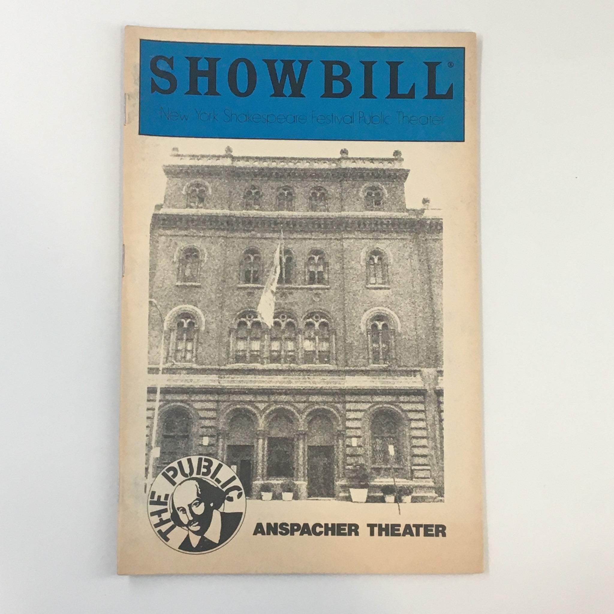 1985 Showbill Anspacher Theater Joseph Papp's The Normal Heart by Larry Kramer