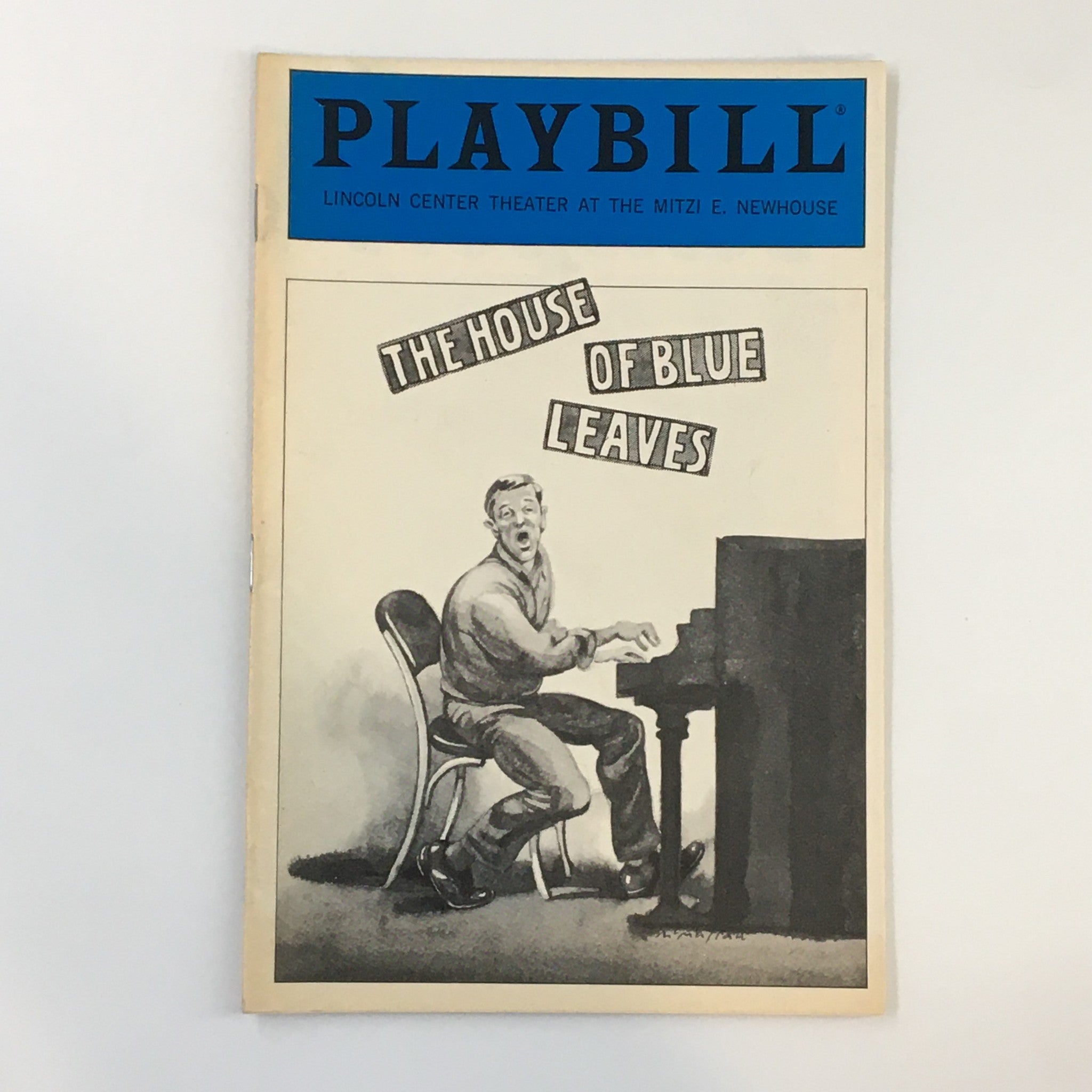 1986 Playbill Lincoln Center Theater The House of Blue Leaves by Jerry Zaks