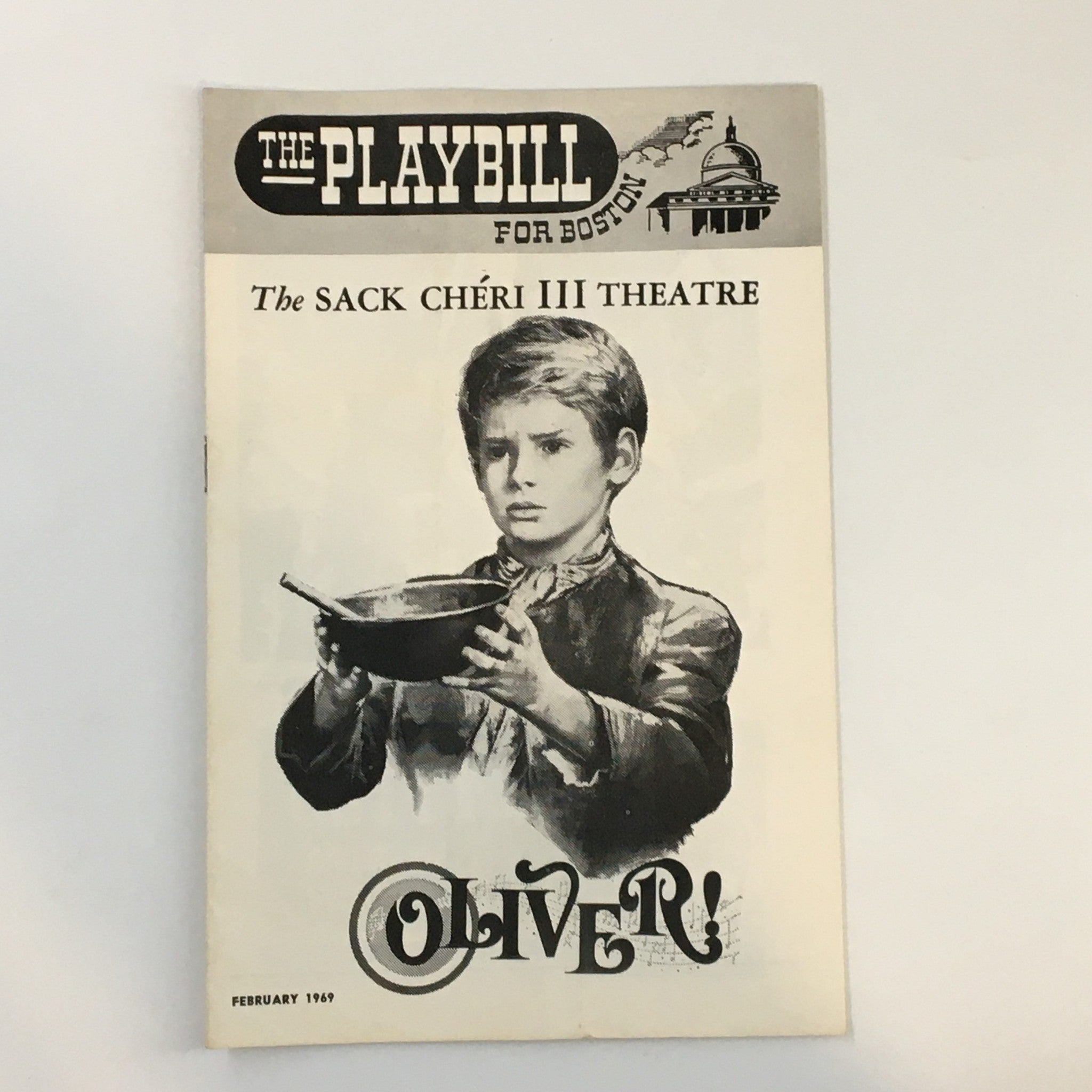 1969 Playbill The Sack Cheri III Theatre Lionel Bart's Oliver by Carol Reed