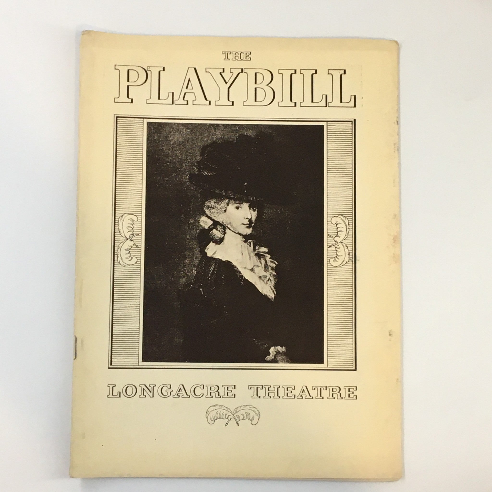 1938 Playbill Longacre Theatre On Borrowed Time by Paul Osborn & Dudley Digges