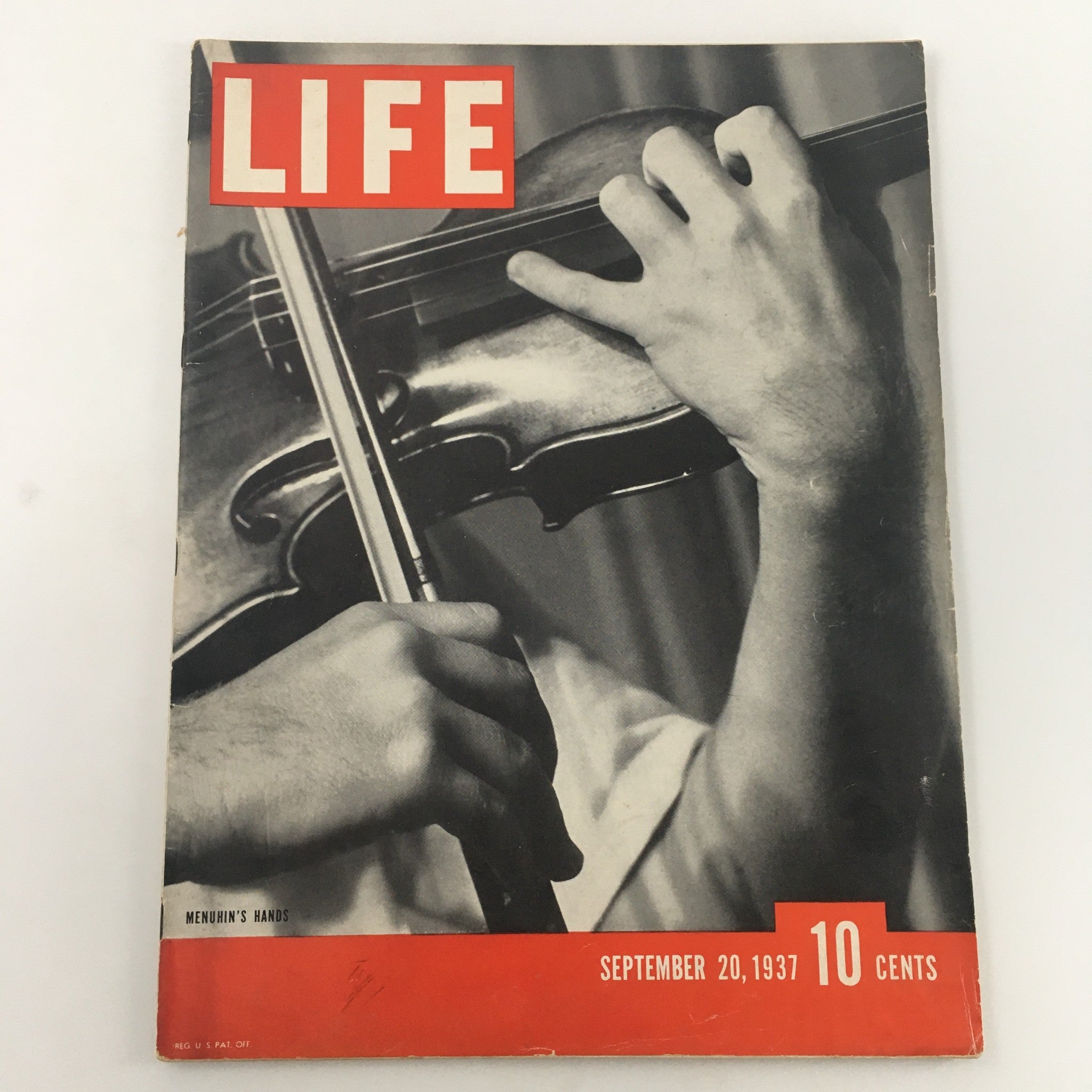 VTG Life Magazine September 20 1937 Violinist and Conductor Yehudi Menuhin