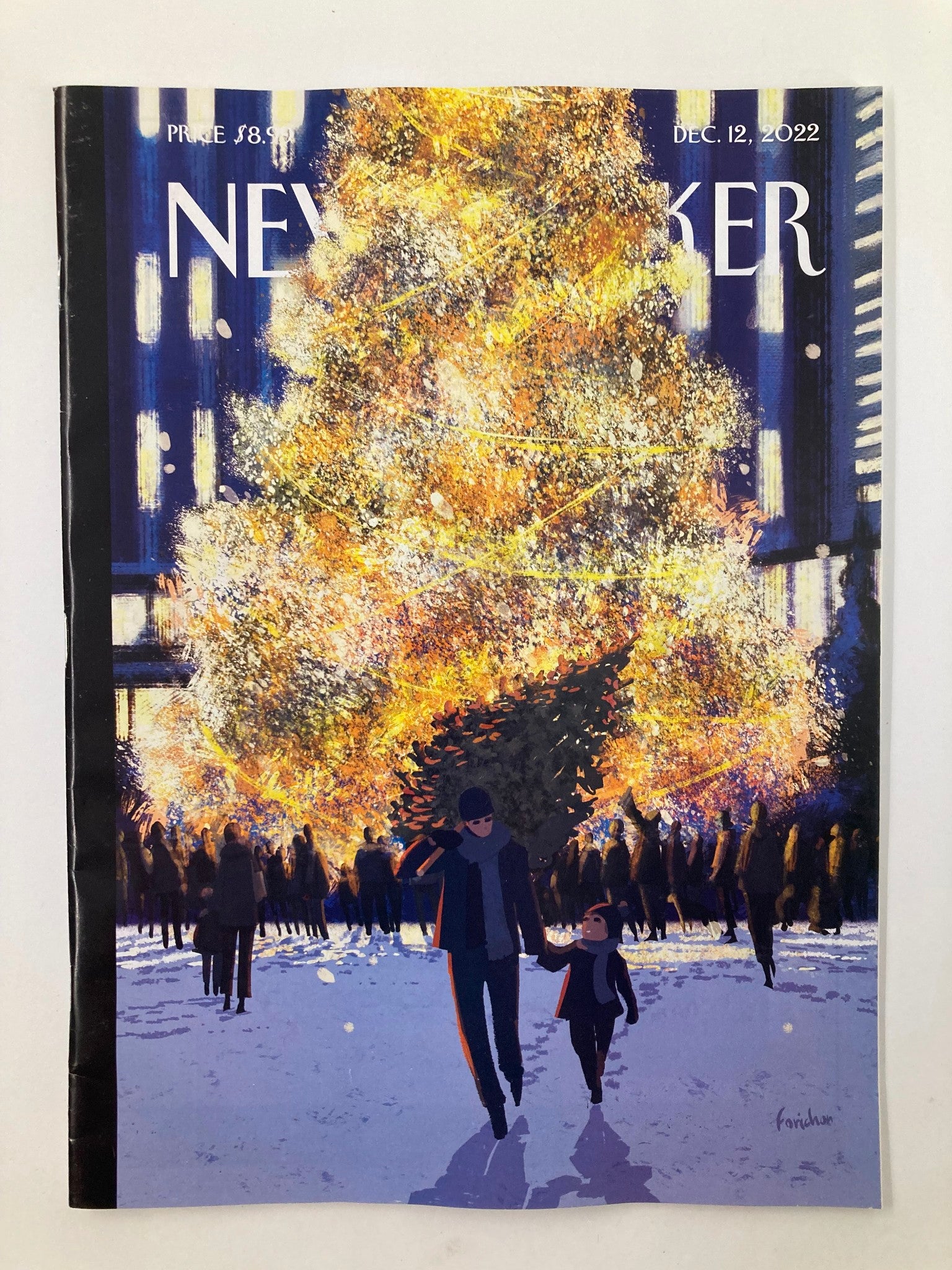 The New Yorker Full Magazine December 12 2022 Evergreens M. Forichon No Label