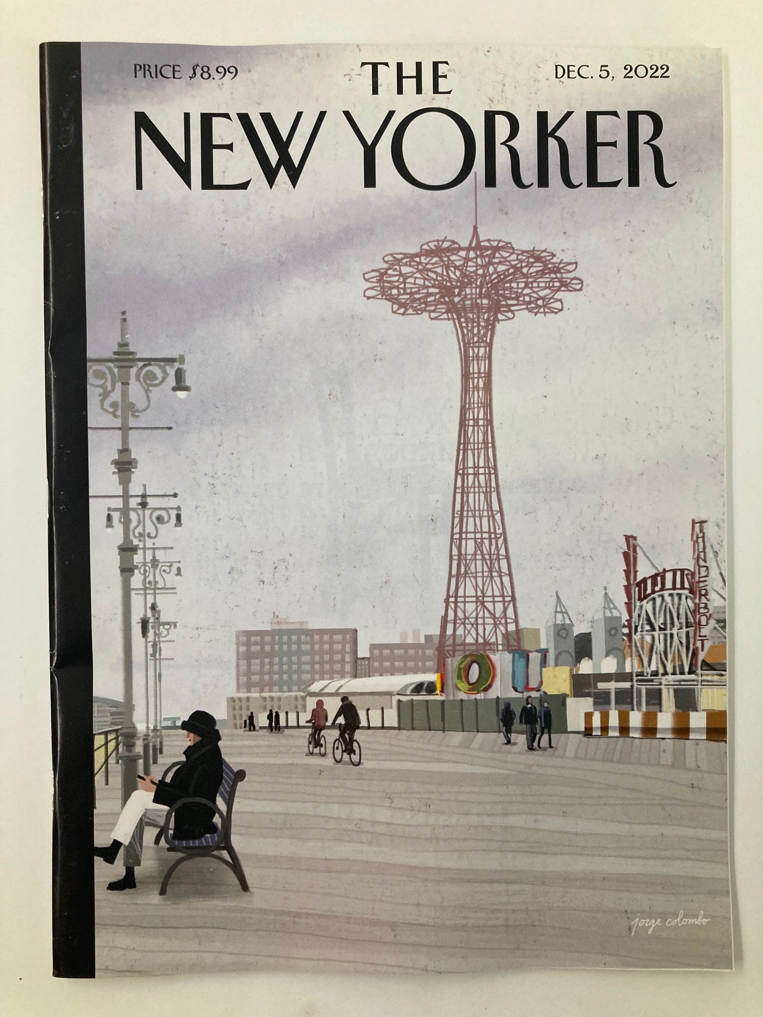 The New Yorker Full Magazine December 5 2022 Off-Season Jorge Colombo No Label