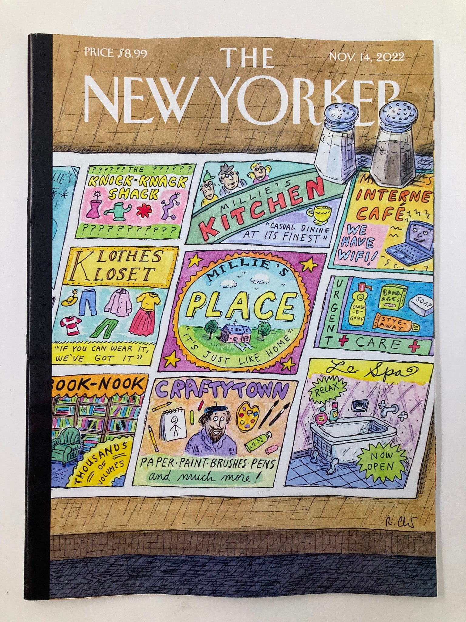 The New Yorker Full Magazine November 14 2022 Neighborhood's Finest No Label