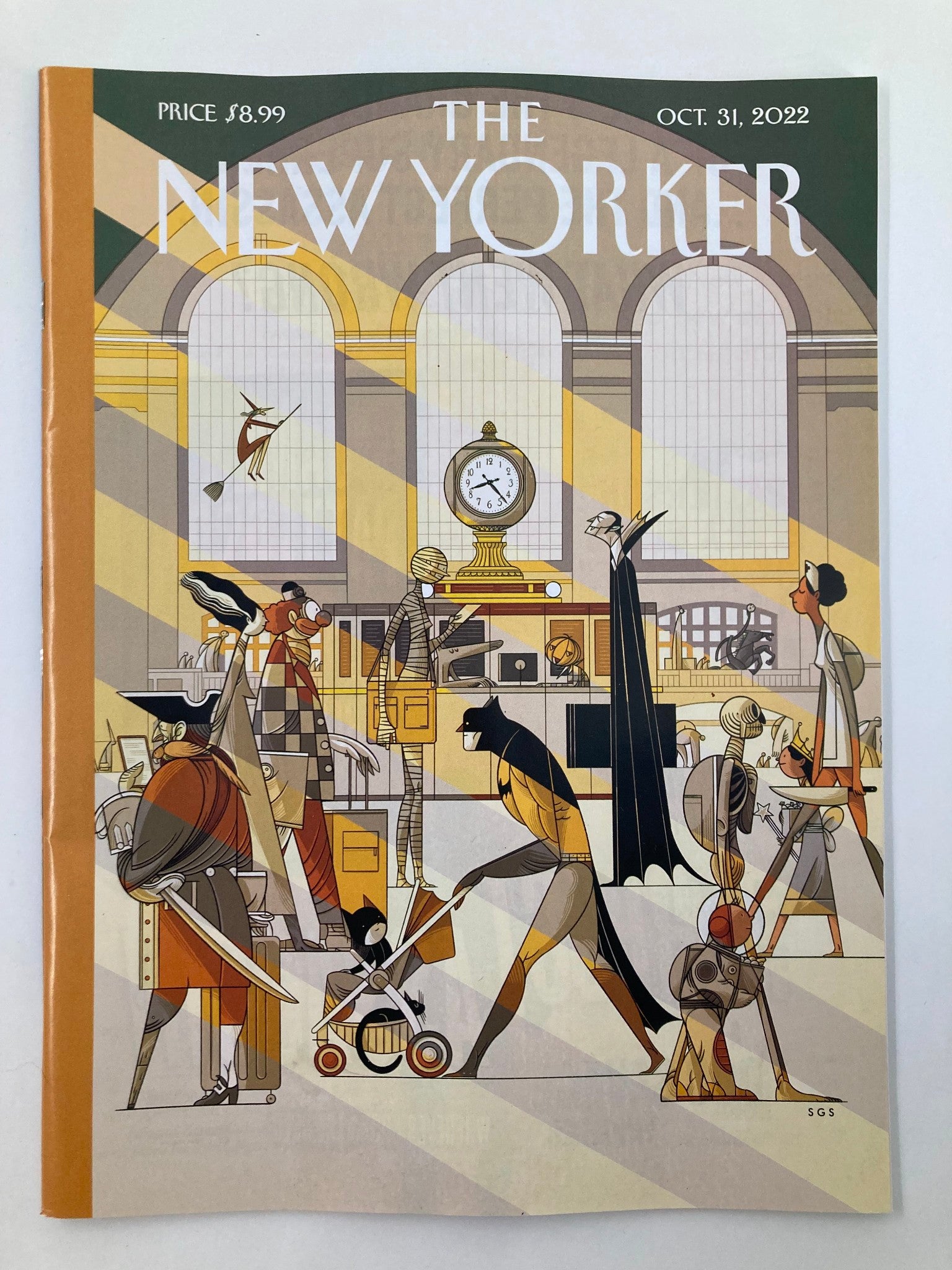 The New Yorker Full Magazine October 31 2022 Old Haunts S. G. Sanchez No Label