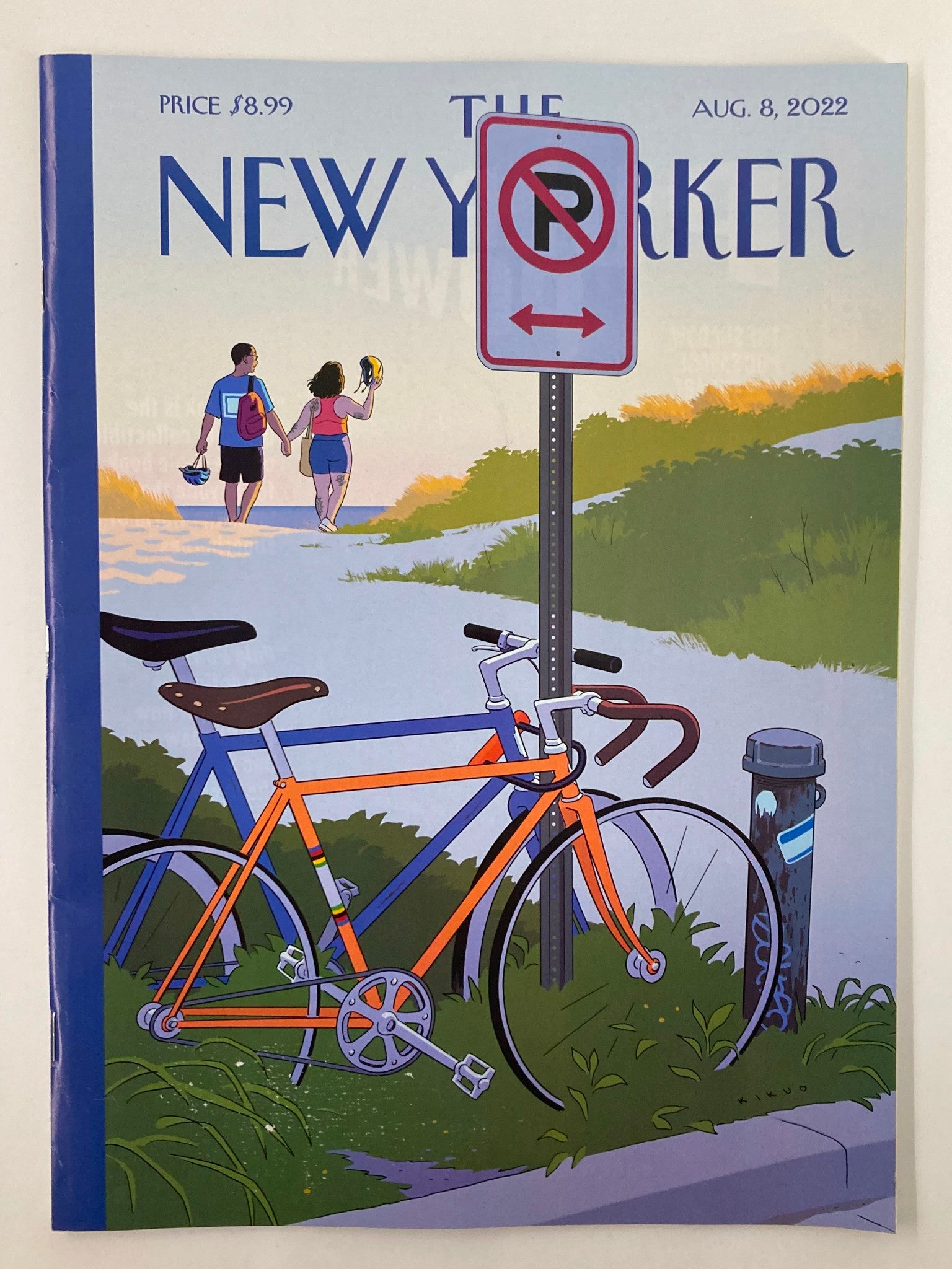 The New Yorker Full Magazine August 8 2022 Double-Parked R.K. Johnson No Label