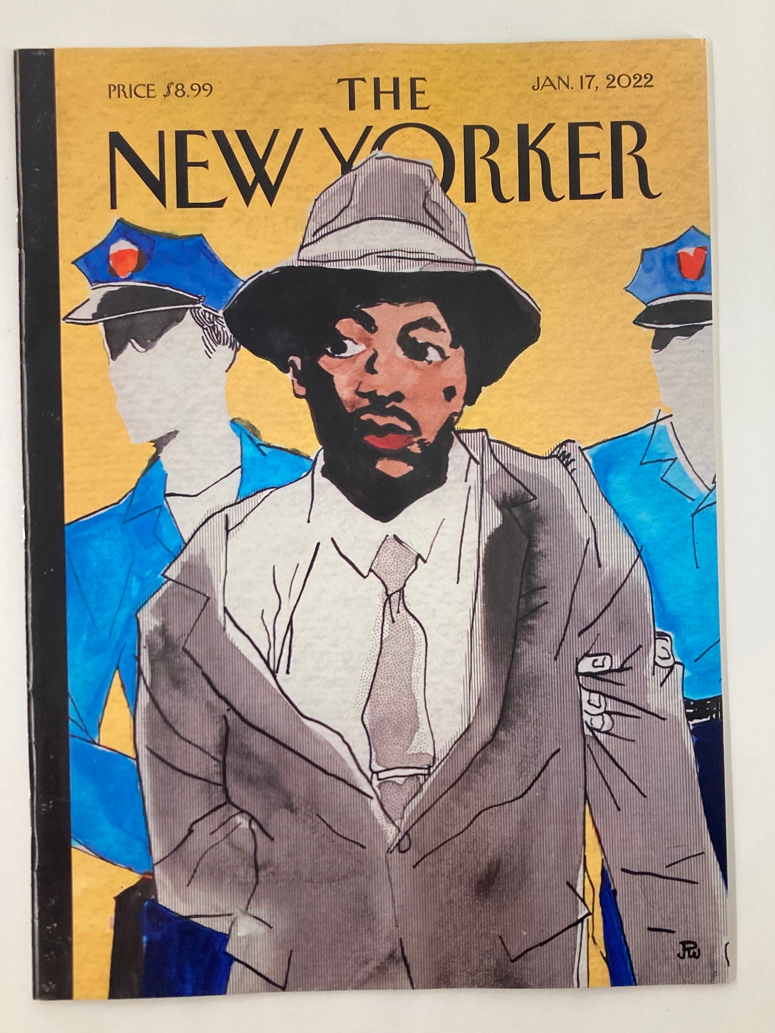 The New Yorker Full Magazine January 17 2022 King Arrested R. Wimberly No Label