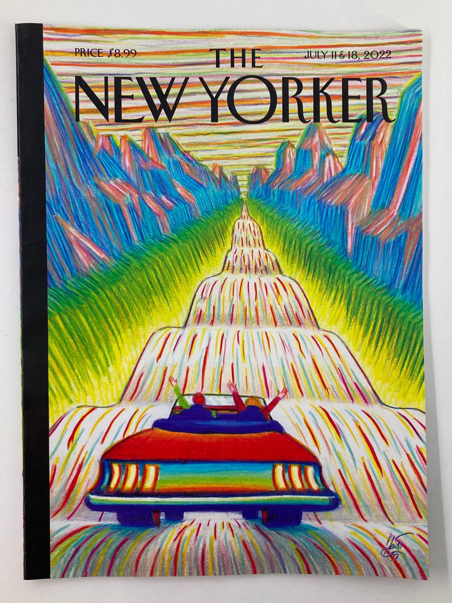 The New Yorker Full Magazine July 18 2022 Adventures Ahead L. Mattotti No Label