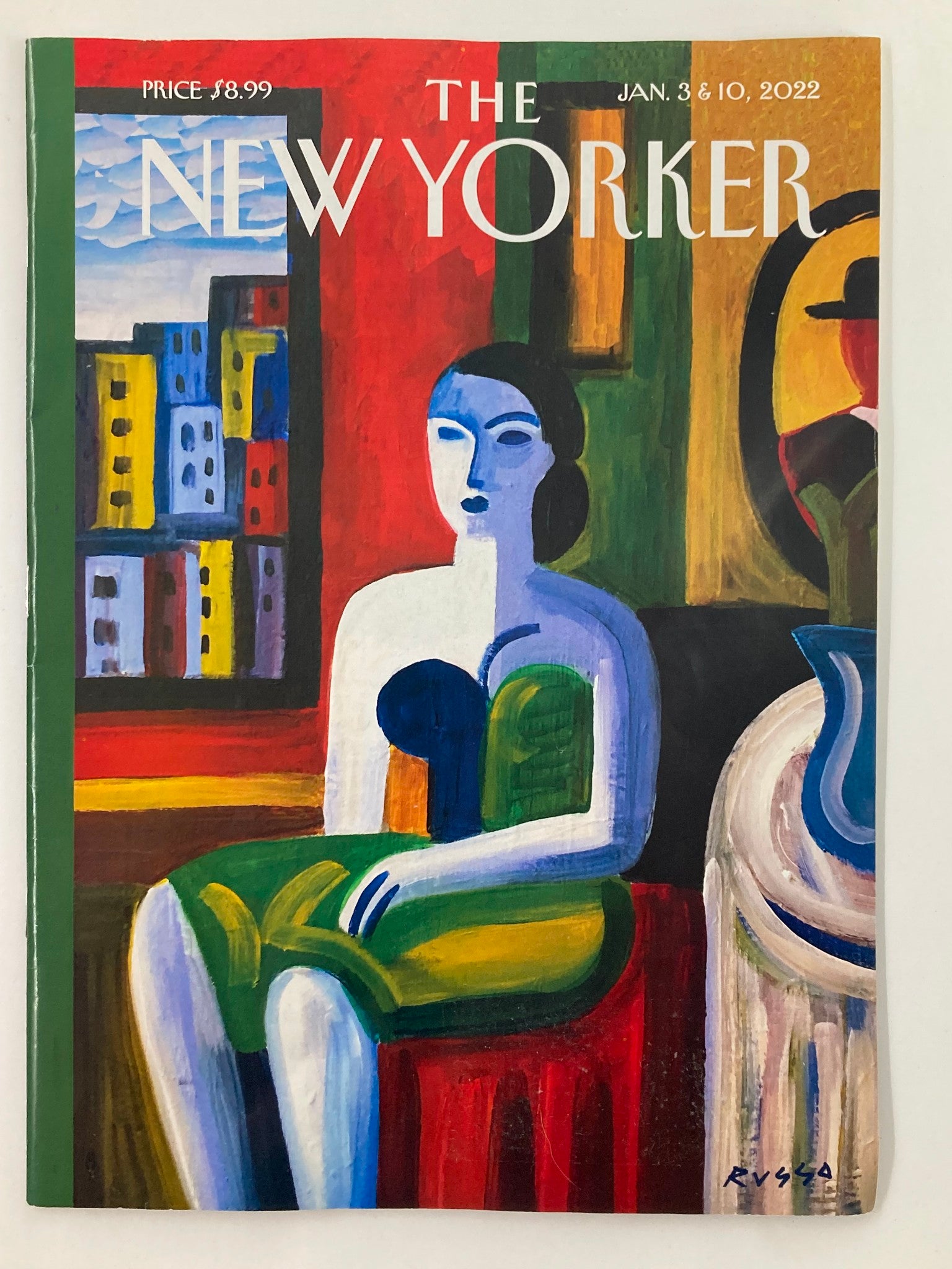 The New Yorker Full Magazine January 3 2022 Shelter by Anthony Russo No Label