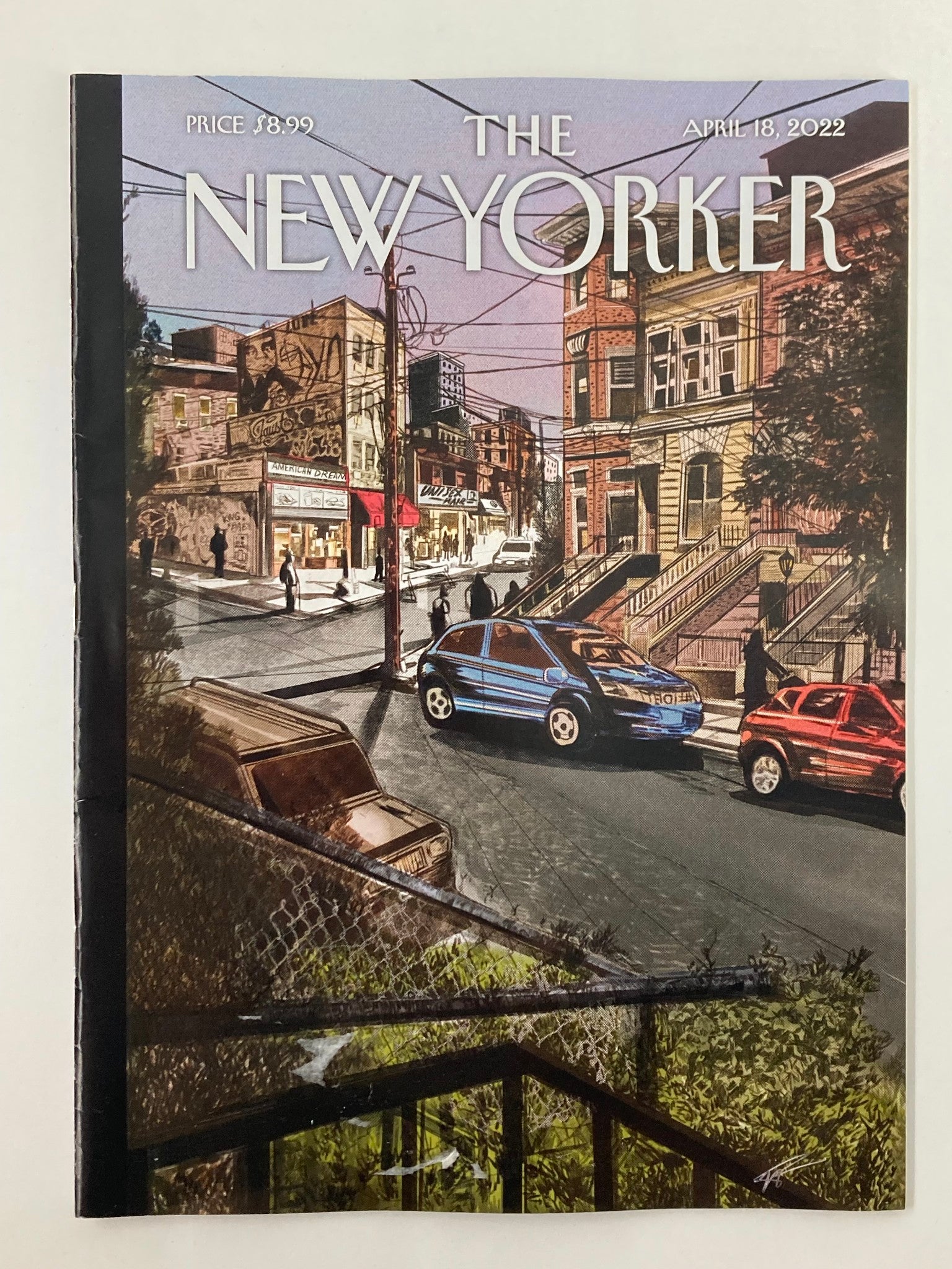 The New Yorker Full Magazine April 18 2022 On the Corner by Nicole Rifkin