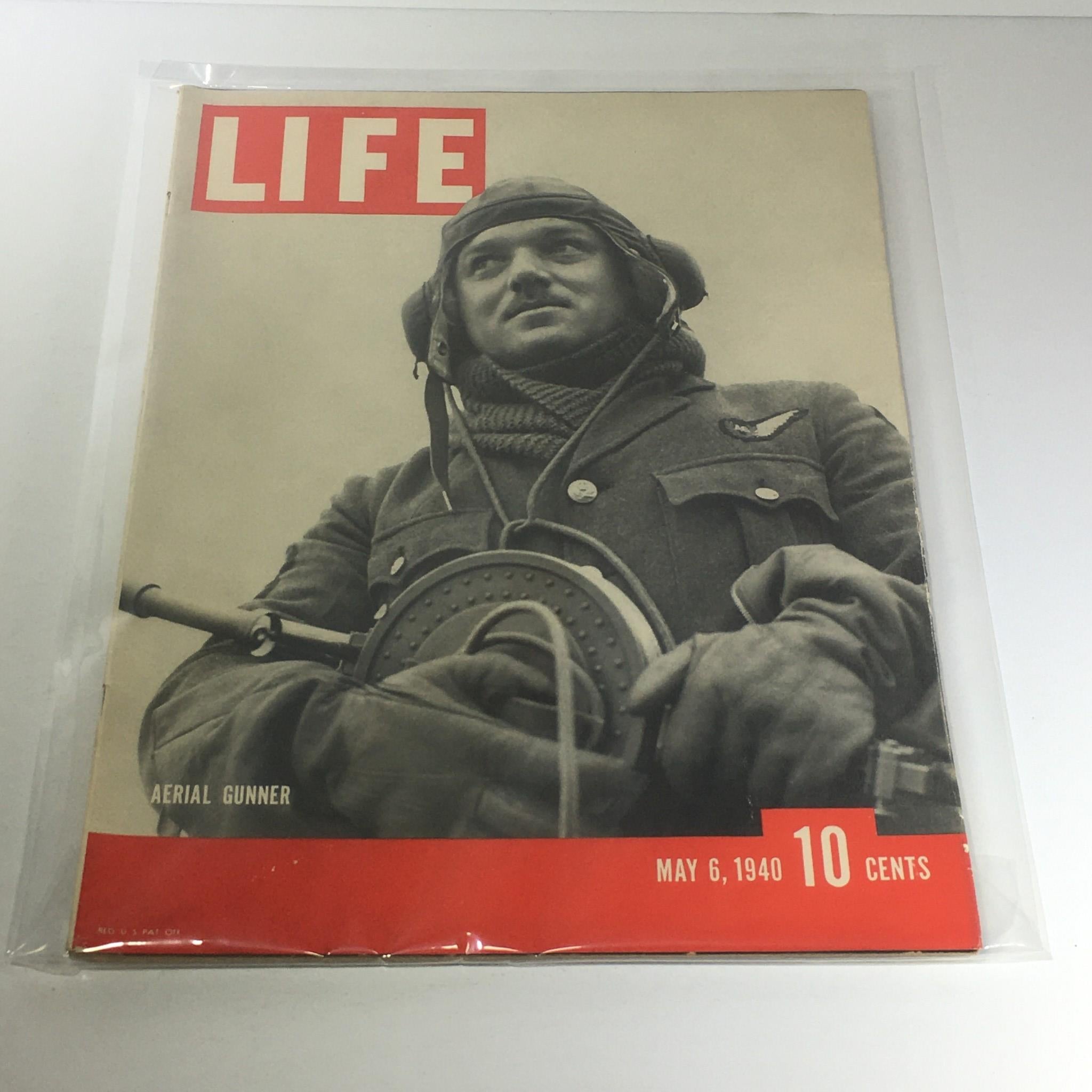 Vintage Life Magazine: May 6 1940 - Aerial Gunner