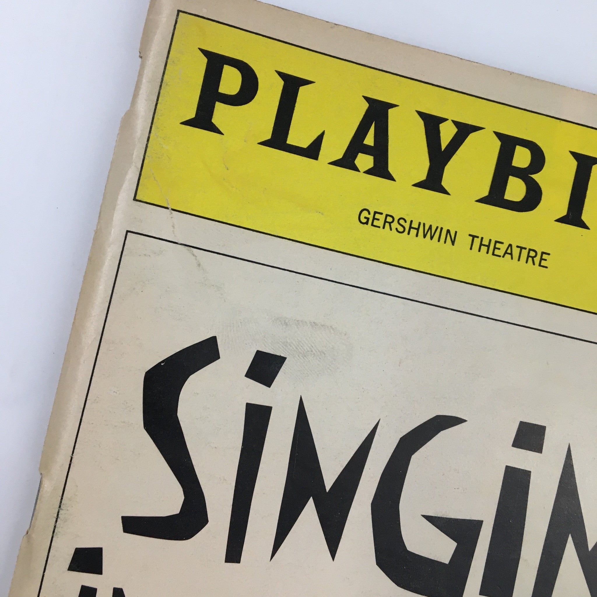 1985 Playbill Gershwin Theatre Vol. 3 #8 Don Correia in Singin' in the Rain