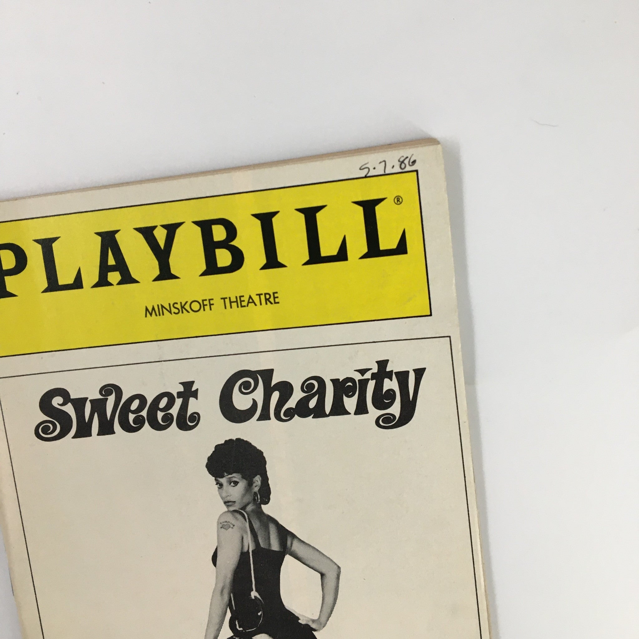 1986 Playbill Minskoff Theatre Vol. 86 #5 Deb Allen Sweet Charity by Bob Fosse