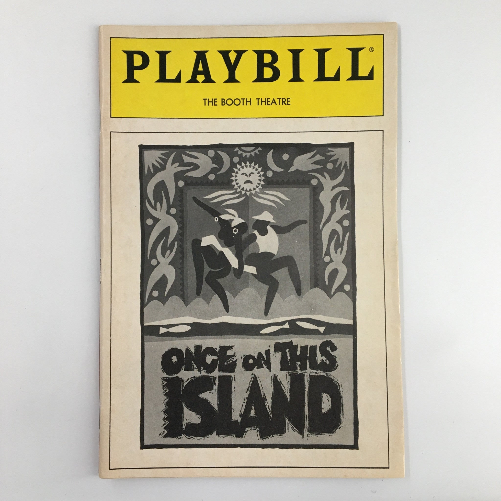 1991 Playbill The Booth Theatre Once On This Island by Graciela Daniele