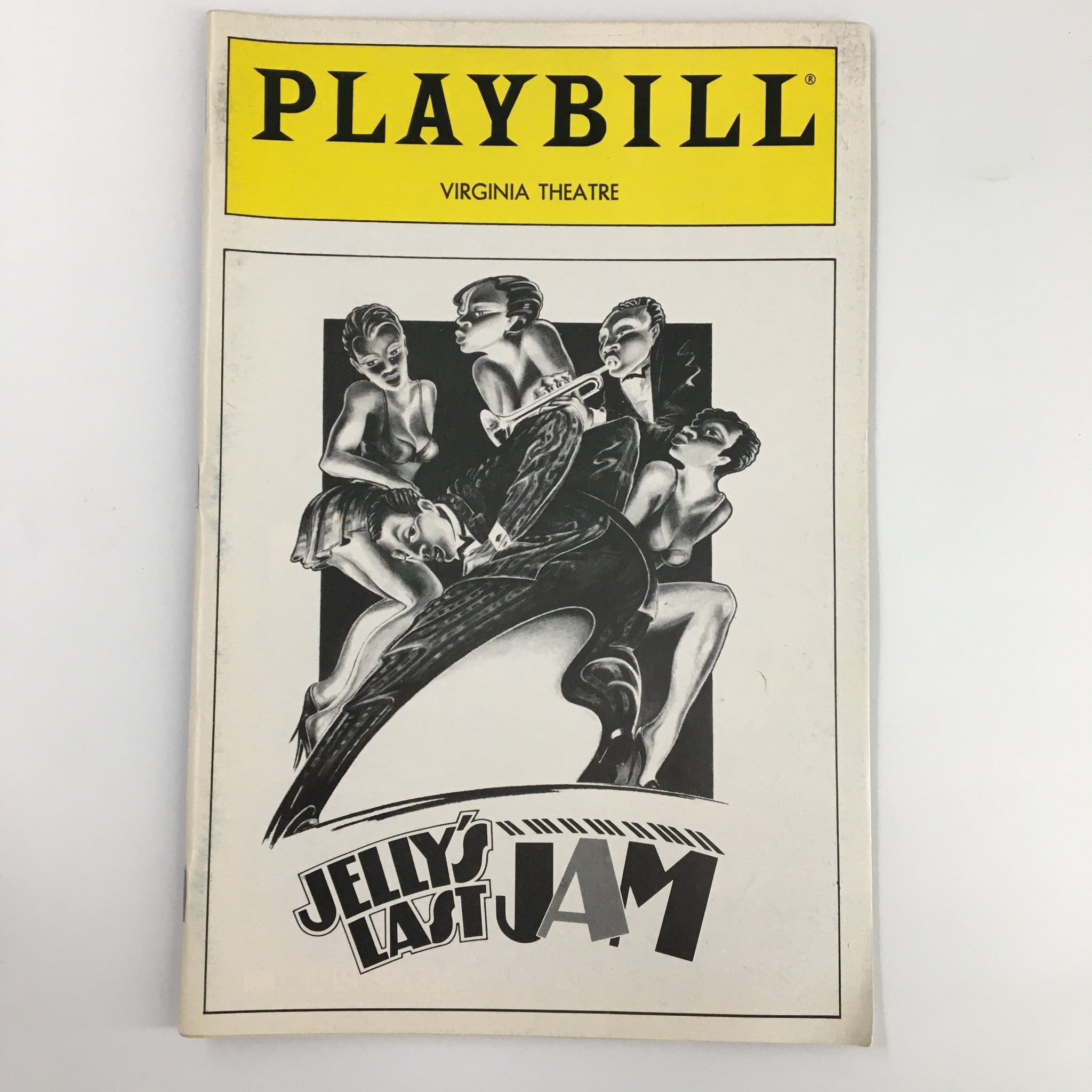 1995 Playbill Virginia Theatre Gregory Hines in Jelly's Last Jam by George Wolfe