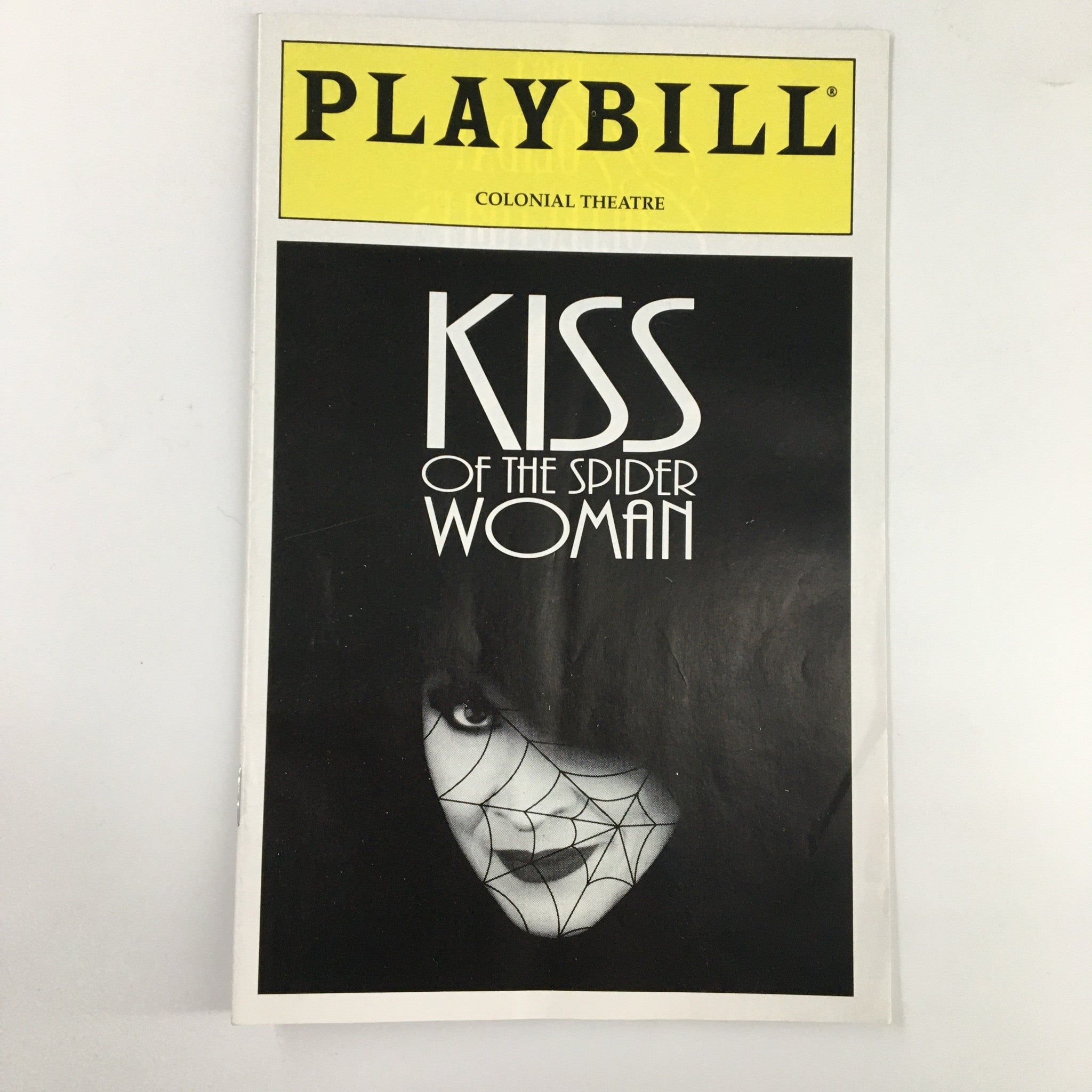 1994 Playbill Colonial Theatre Chita Rivera in Kiss of the Spider Woman