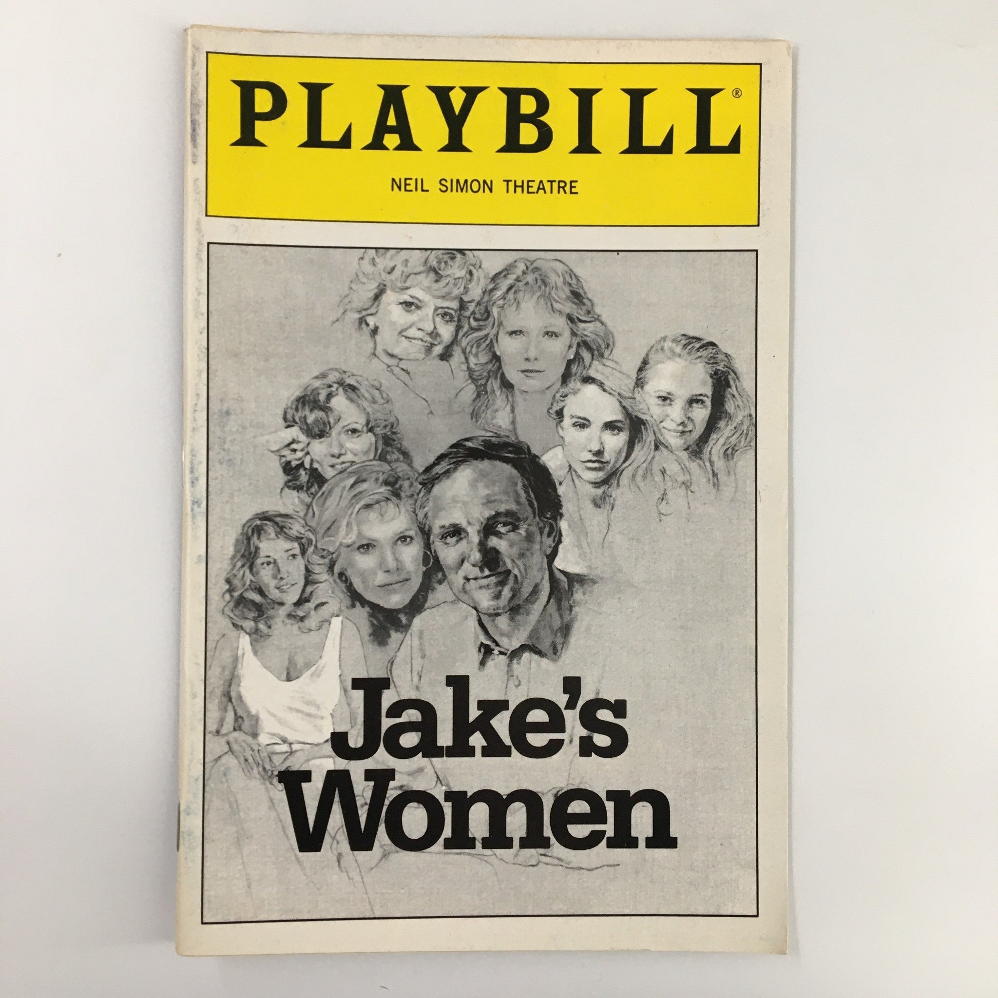 1992 Playbill Neil Simon Theatre Alan Alda in Jake's Women by Gene Saks