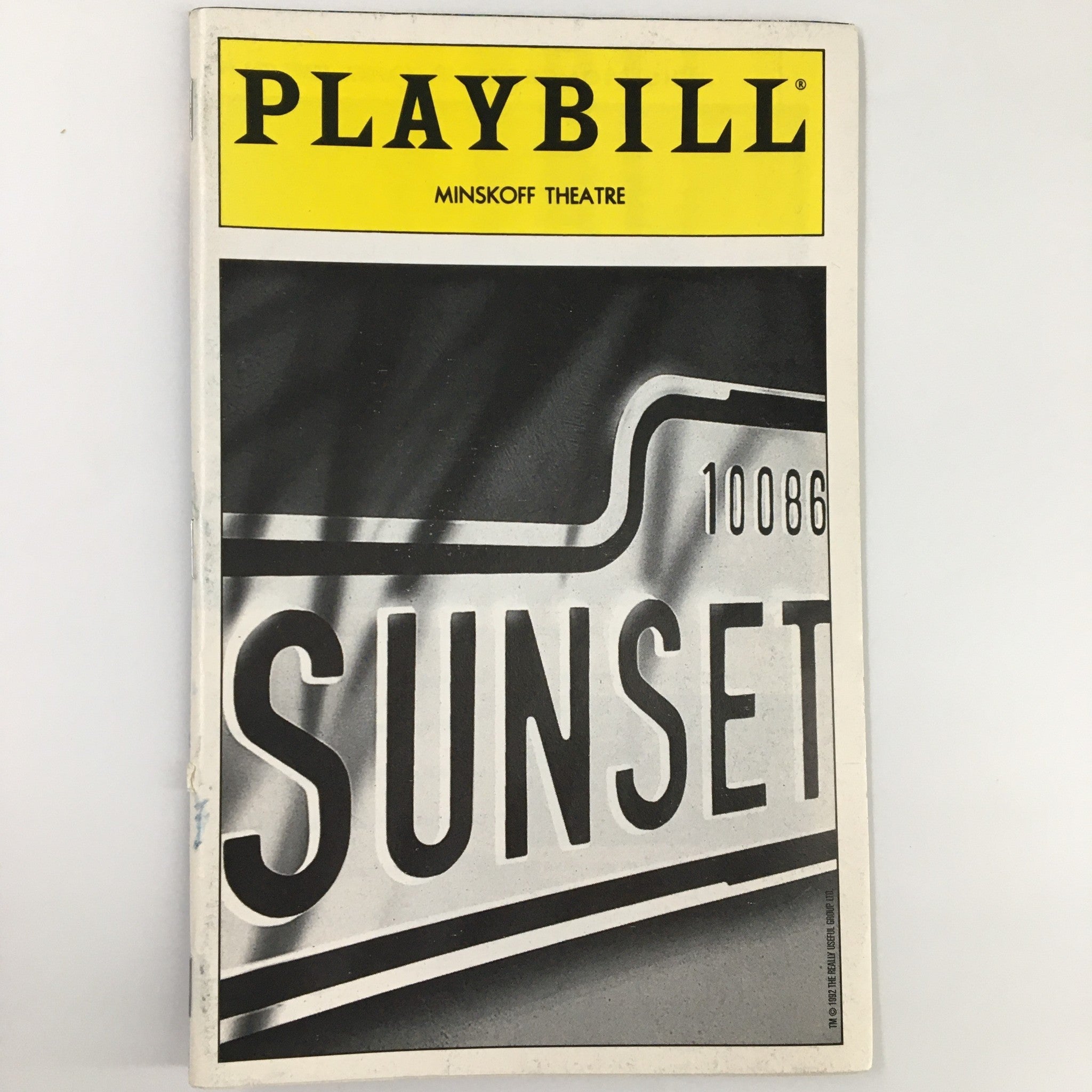 1995 Playbill Minskoff Theatre Betty Buckley in Sunset Blvd. by Trevor Nunn